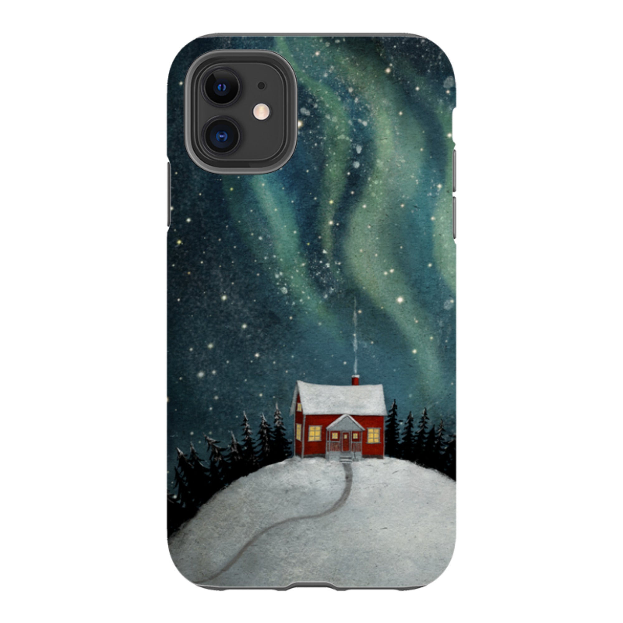 iPhone Tough Case - Northern Light By Maja Lindberg