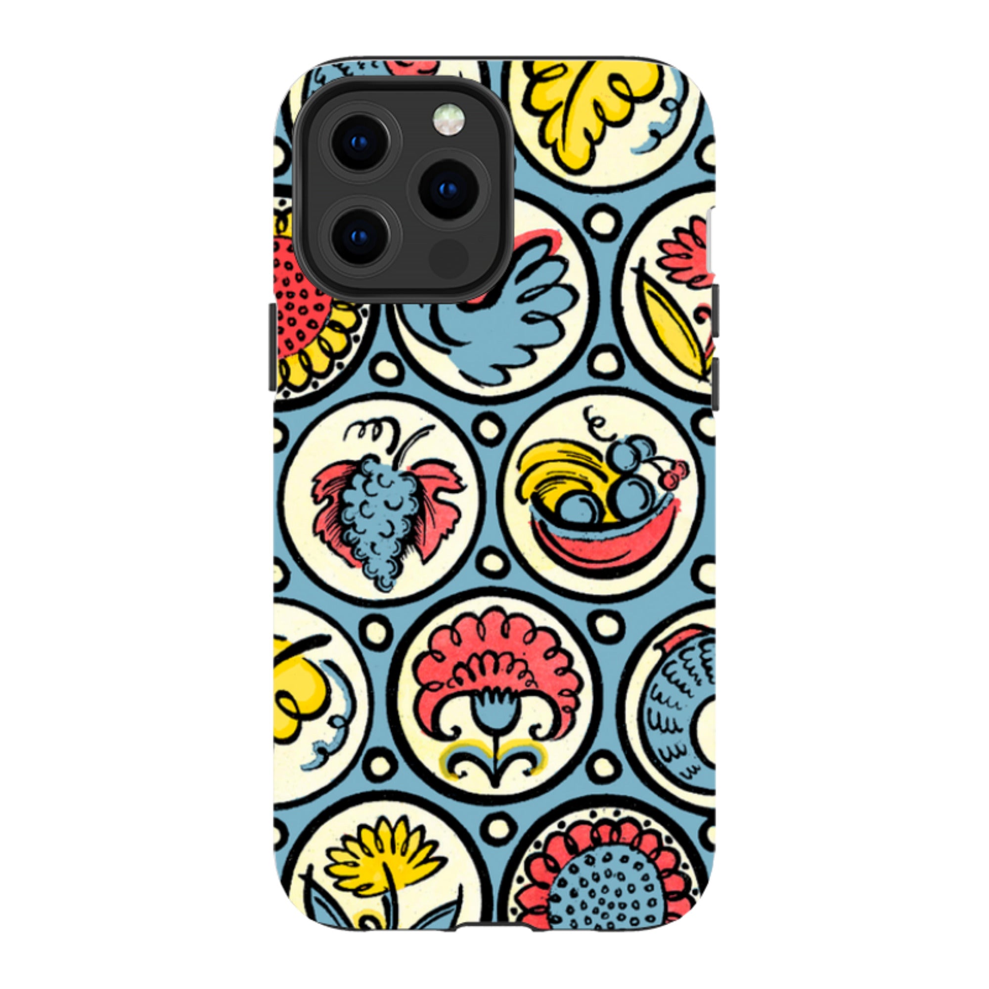 iPhone Tough Case - Birds, Fish & Fruit By Cressida Bell