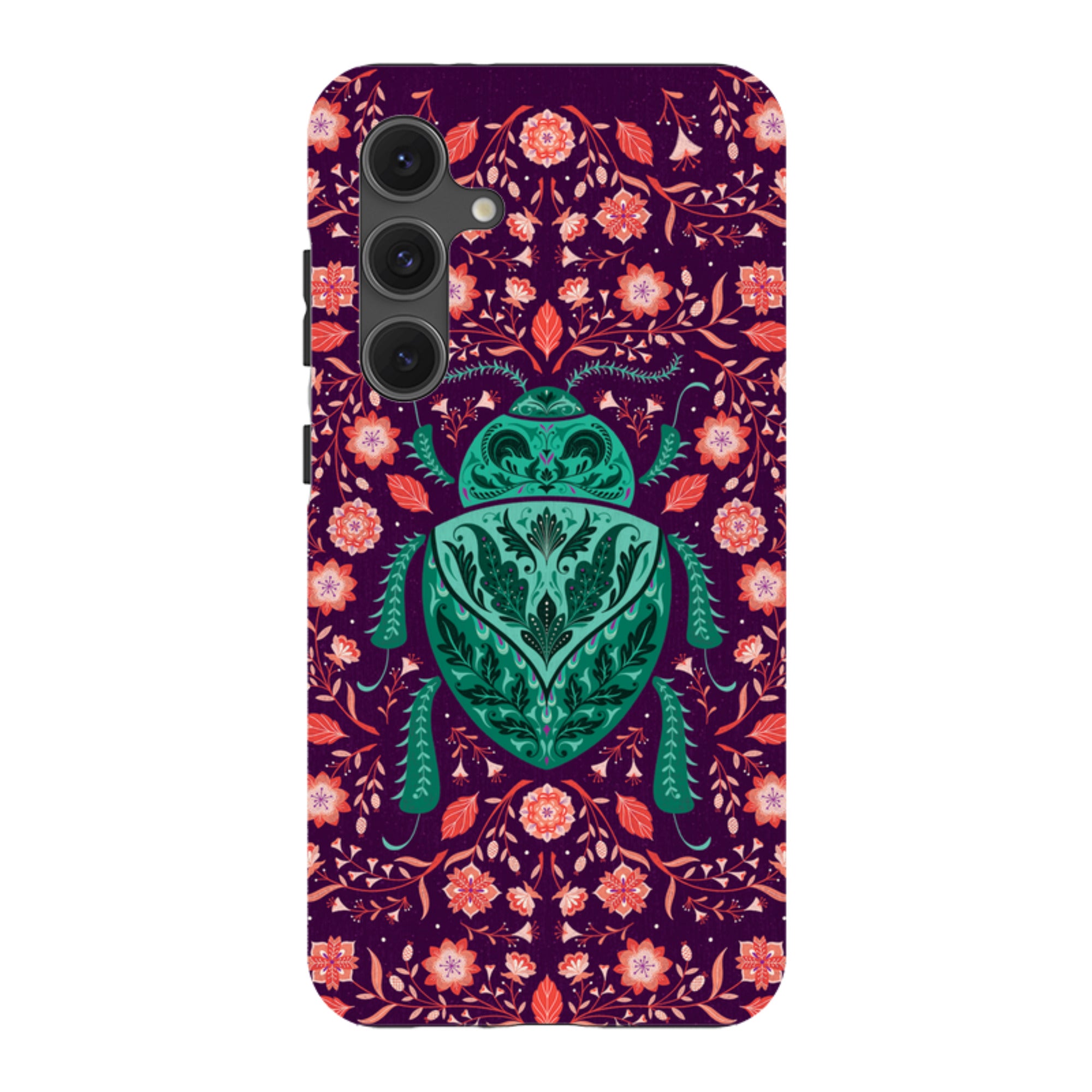 Samsung Tough Case - Beetle By Jenny Zemanek