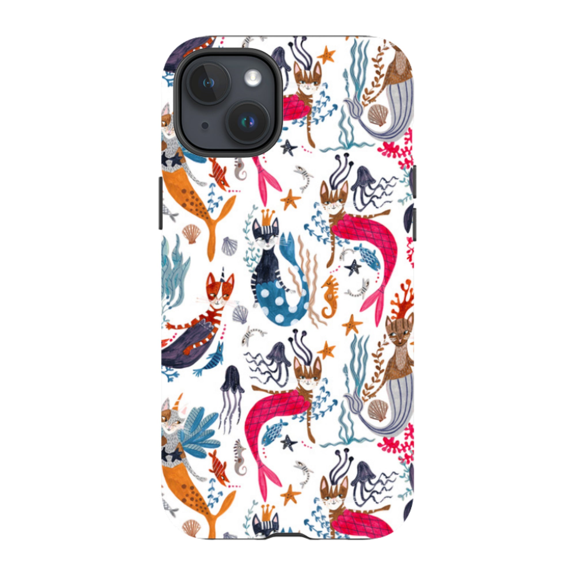 iPhone MagSafe Tough Case -  Cat-Fish By Caroline Bonne Muller