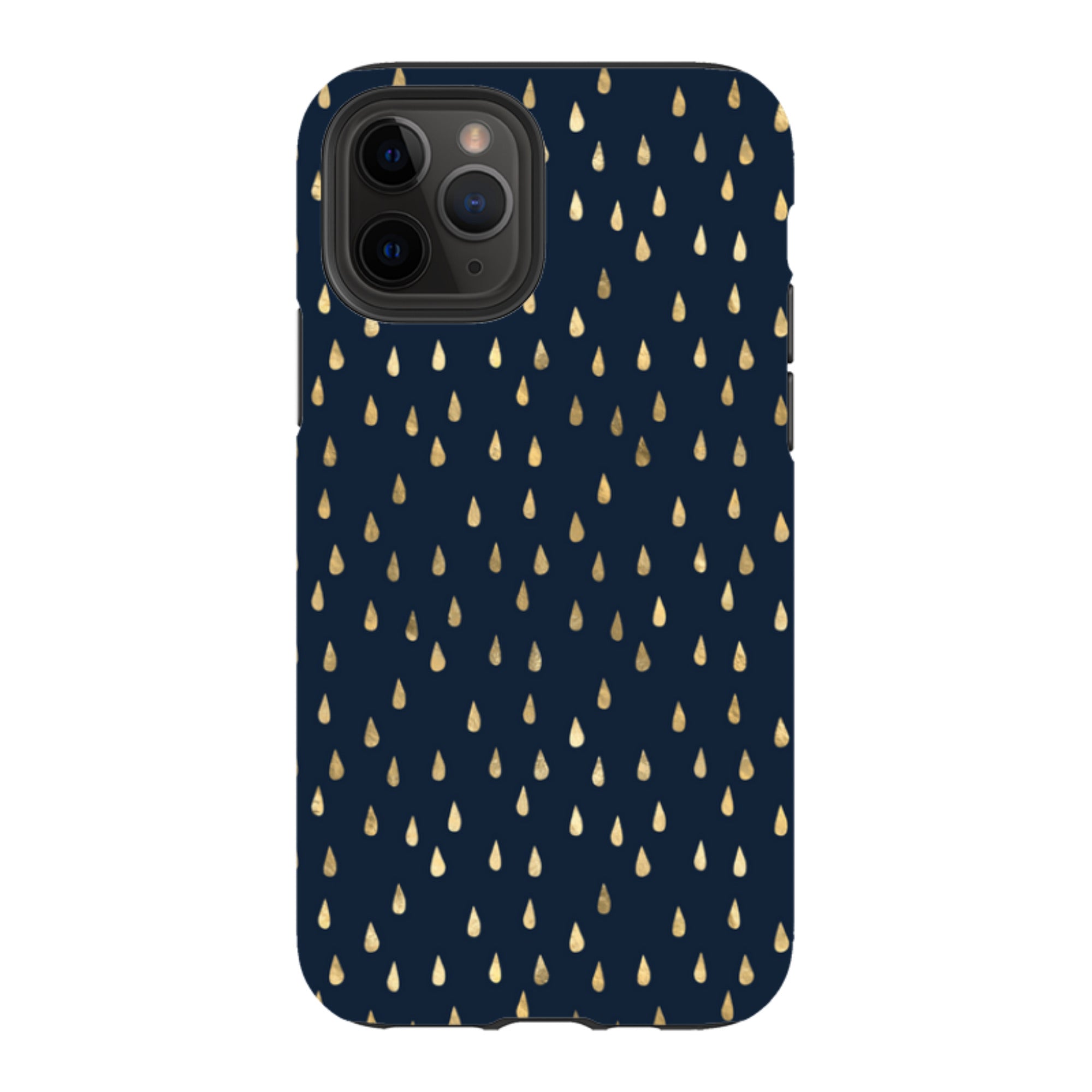 iPhone Tough Case - Blue Rain