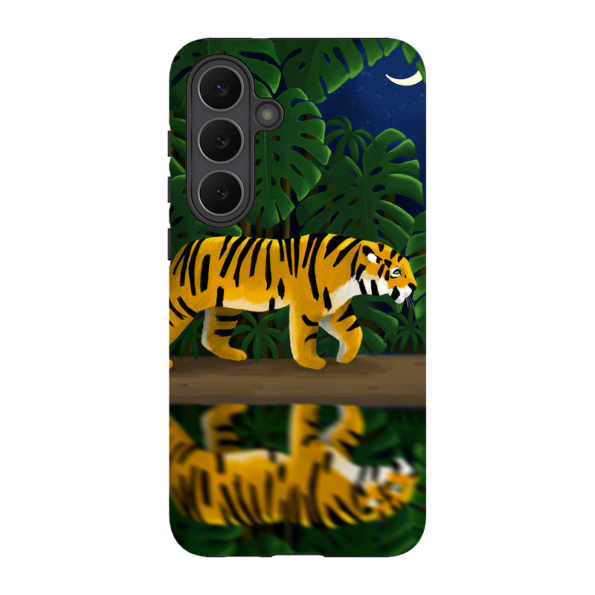 Samsung Tough Case - Tiger Night By Bex Parkin