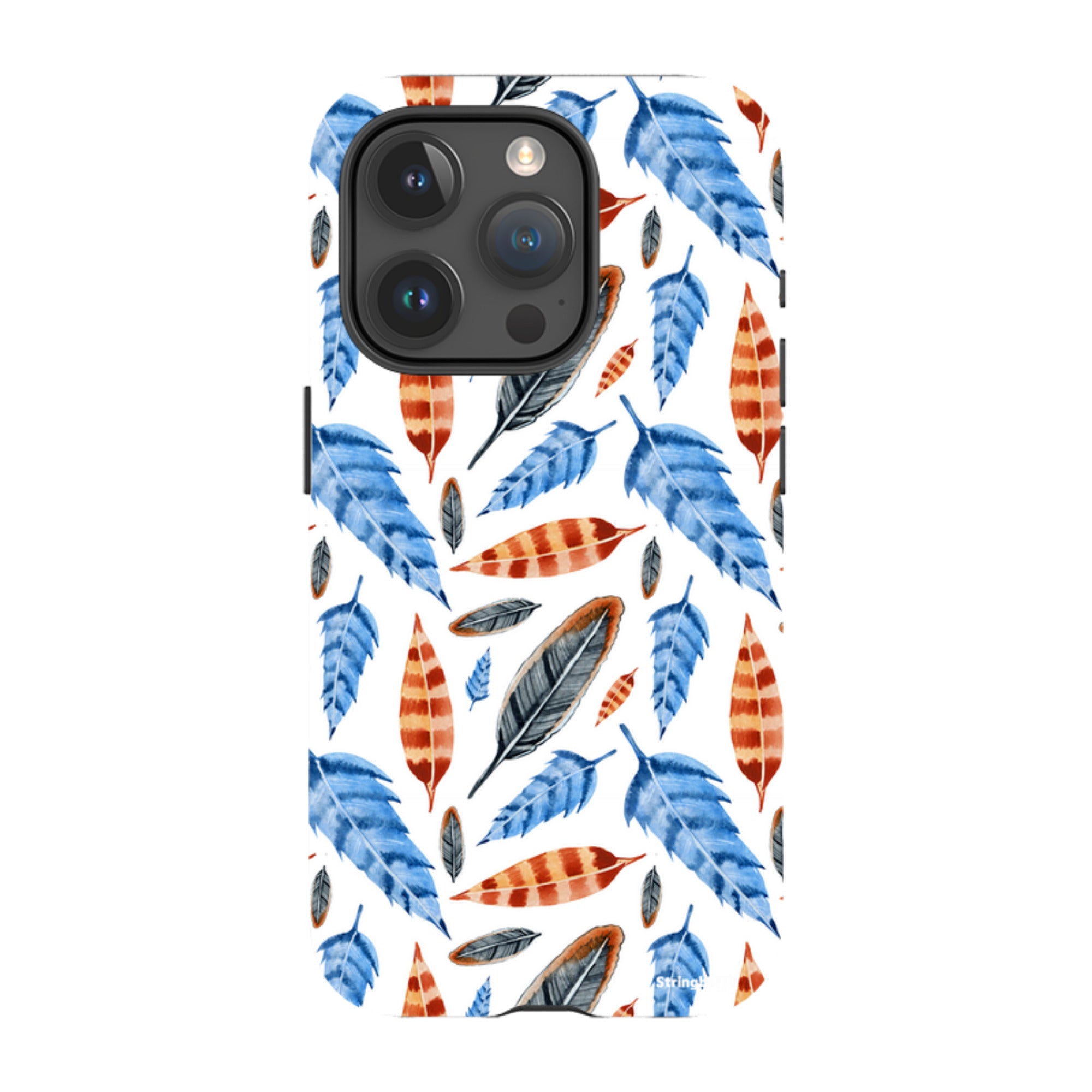 iPhone Tough Case - Multi Feathers
