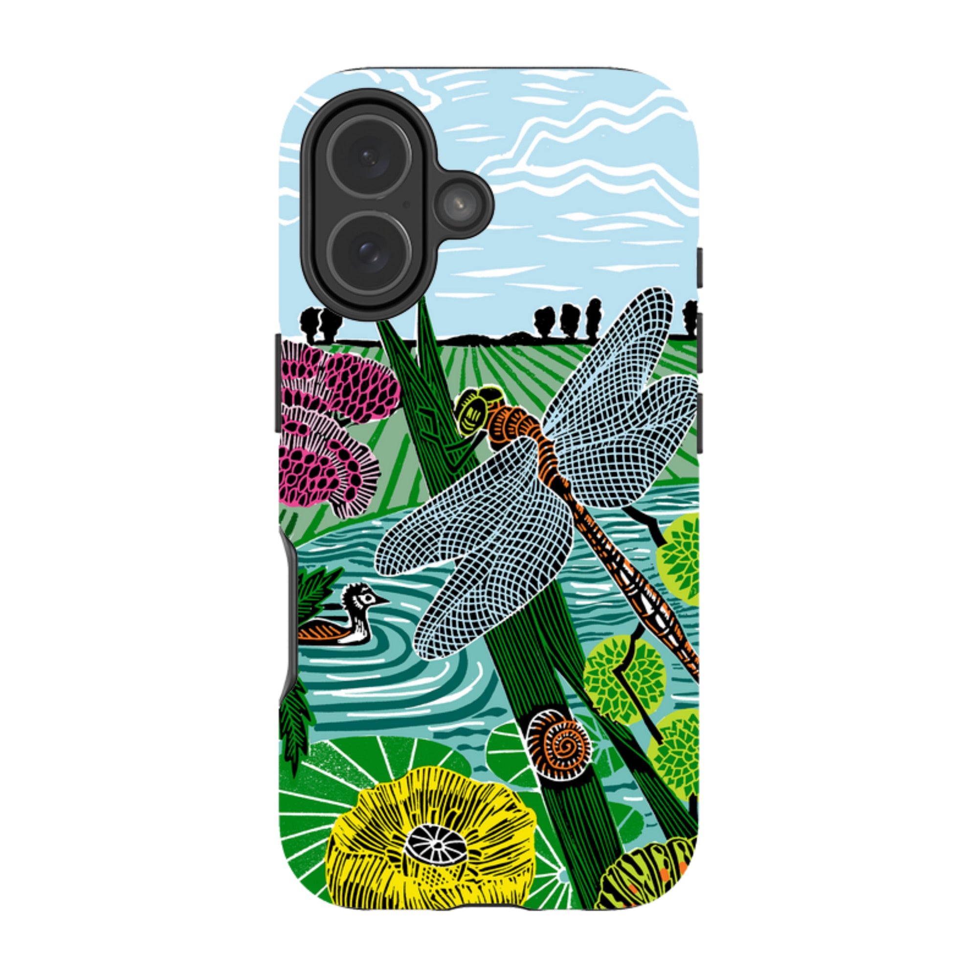 iPhone Tough Case - Pond By Kate Heiss