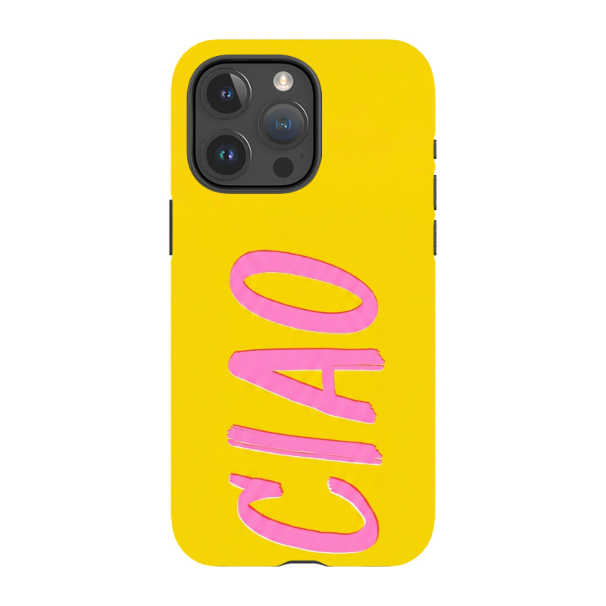 iPhone Tough Case - Ciao Yellow