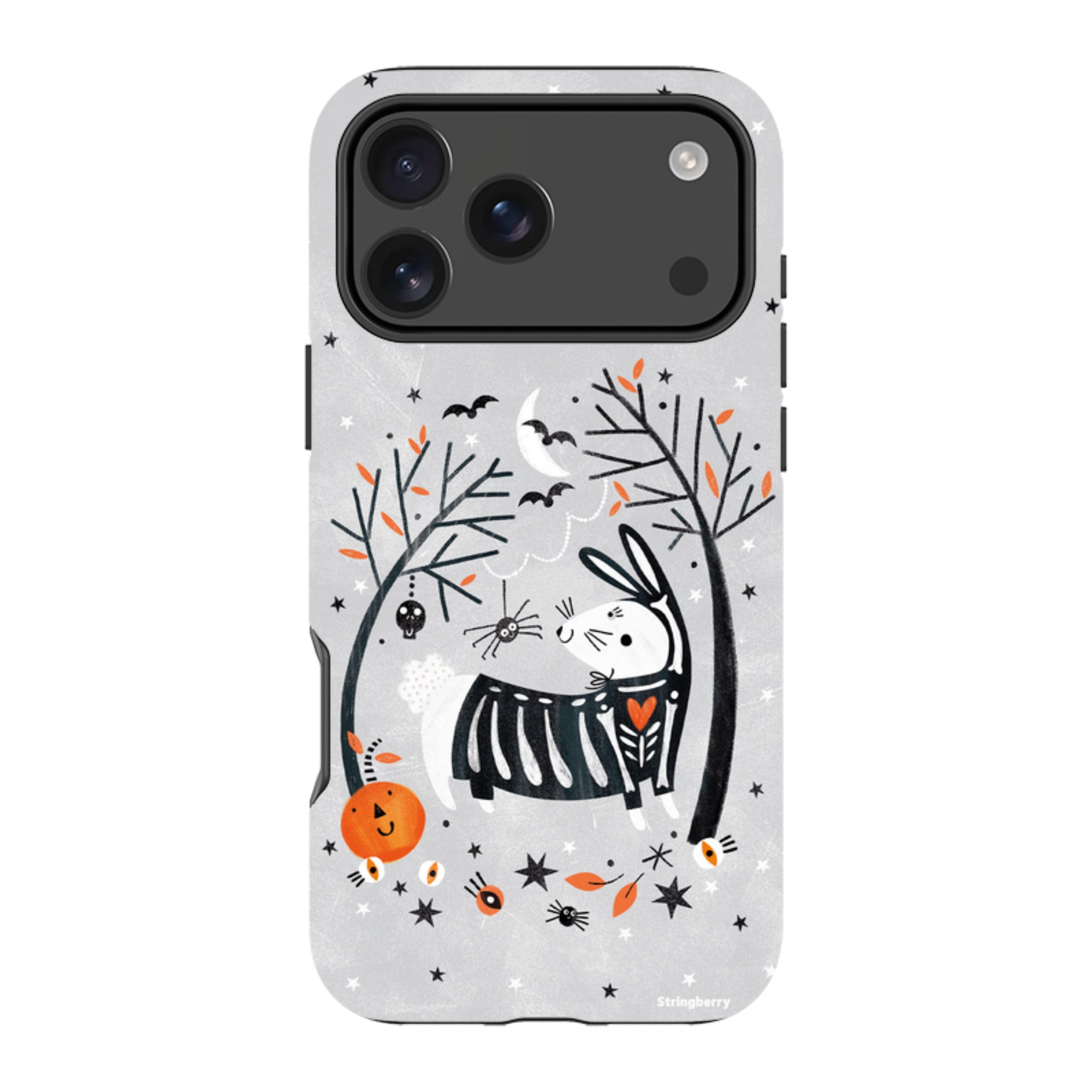 iPhone Tough Case - Spooky Rabbit By Ali Brookes