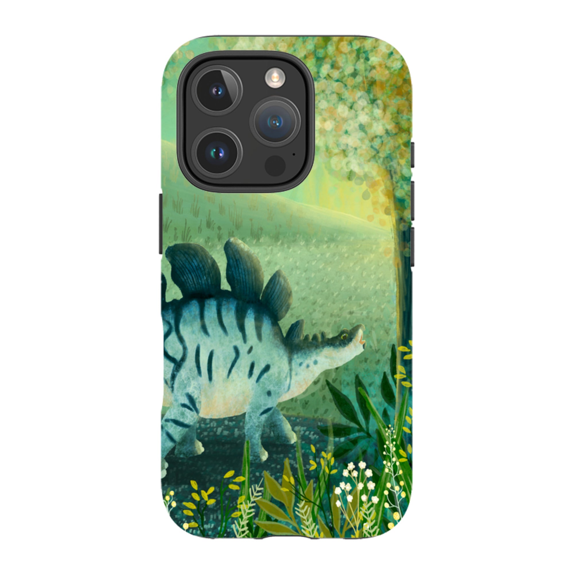 iPhone Tough Case - Dino Park By Katherine Quinn