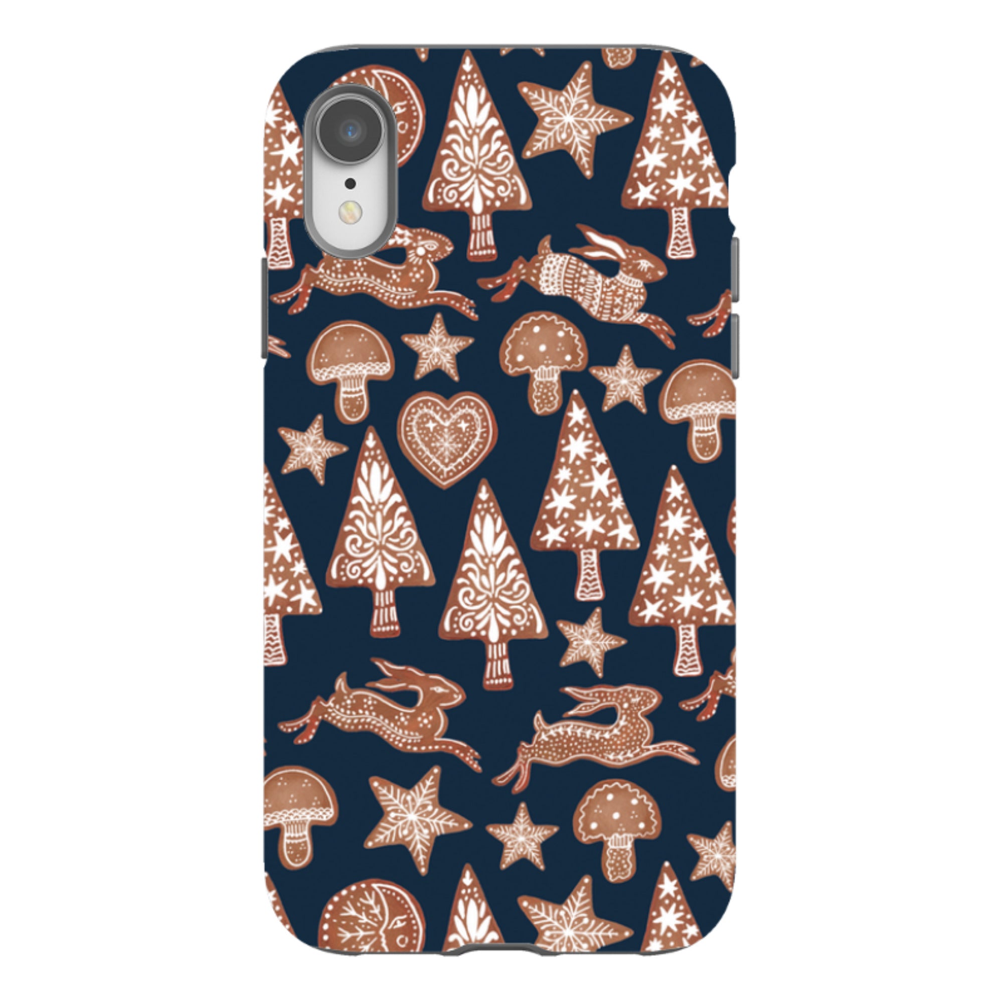 iPhone Tough Case - Sweet Treats Dark By Emma Frances Grant