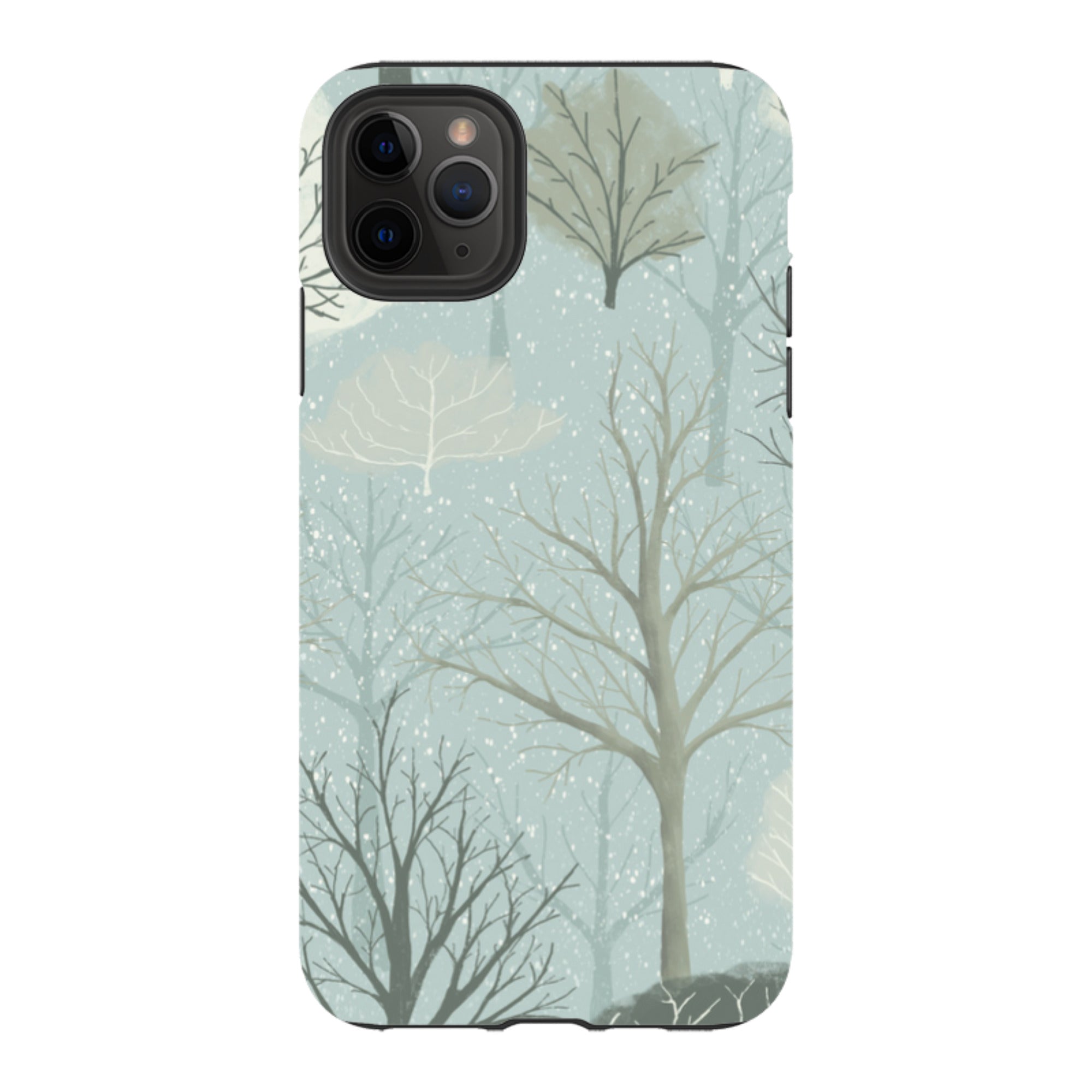 iPhone Tough Case - Winter Trees By Maja Lindberg