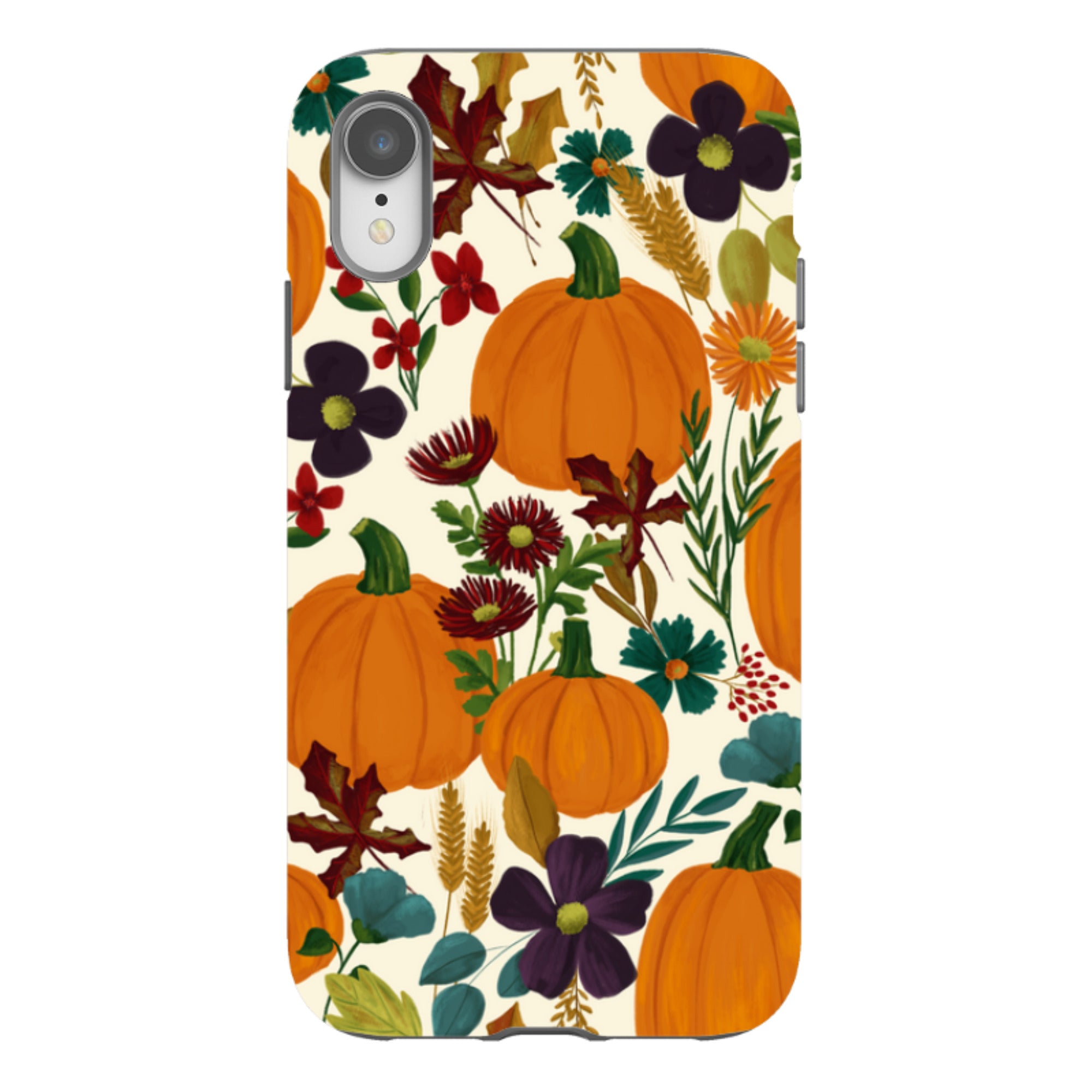 iPhone Tough Case - Fall Pumpkins By Abby Jacobs