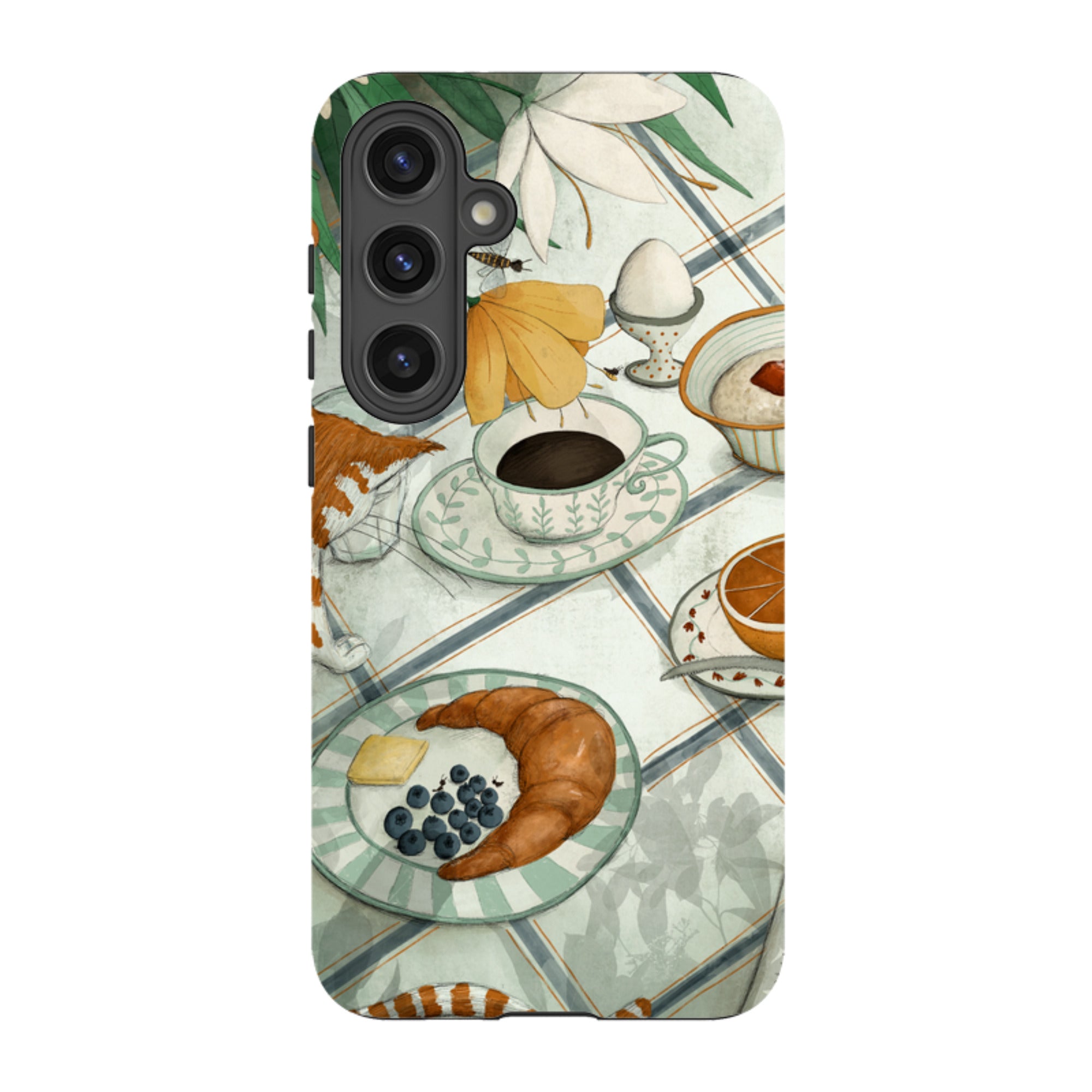Samsung Tough Case - Hungry Friends By Maja Lindberg