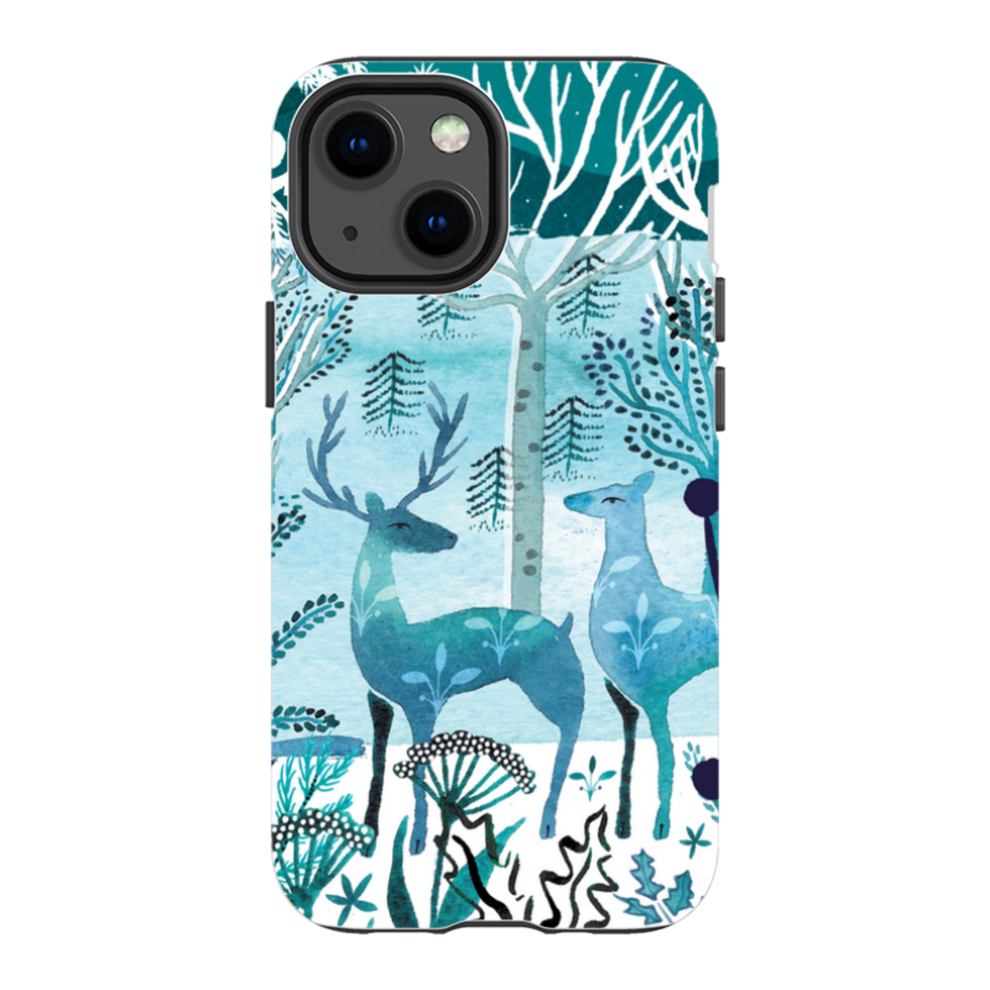 iPhone Tough Case - Frosted Branches By Emma Frances Grant