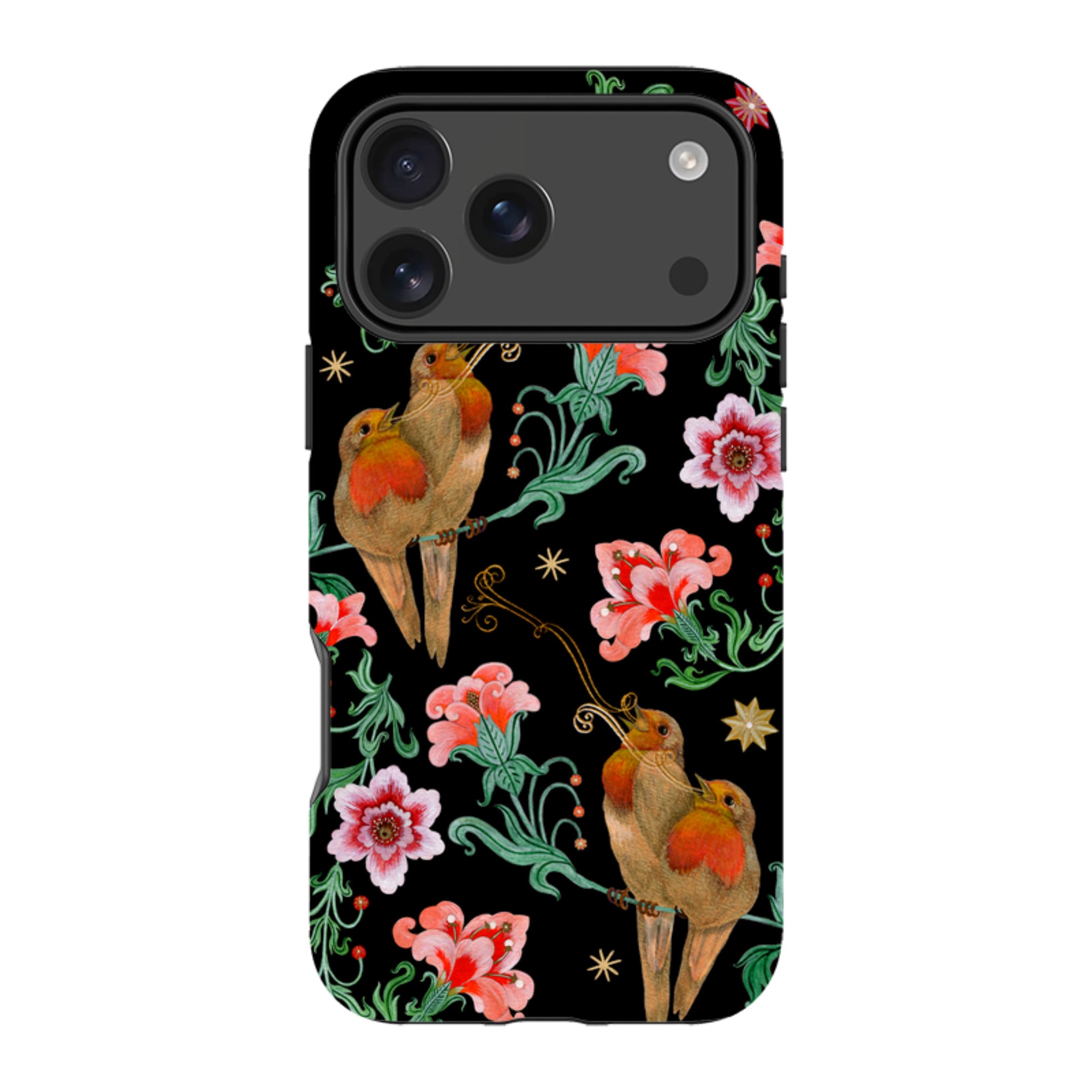 iPhone MagSafe Tough Case - Four Calling Birds By Maria Matos