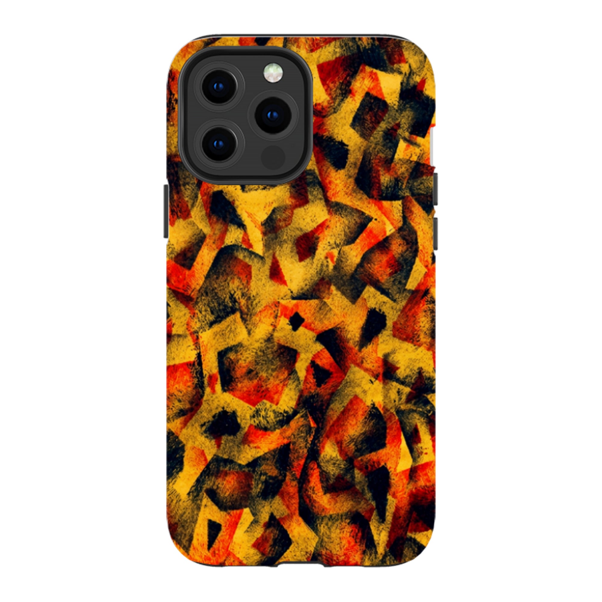 iPhone Tough Case - Abstract Cubism