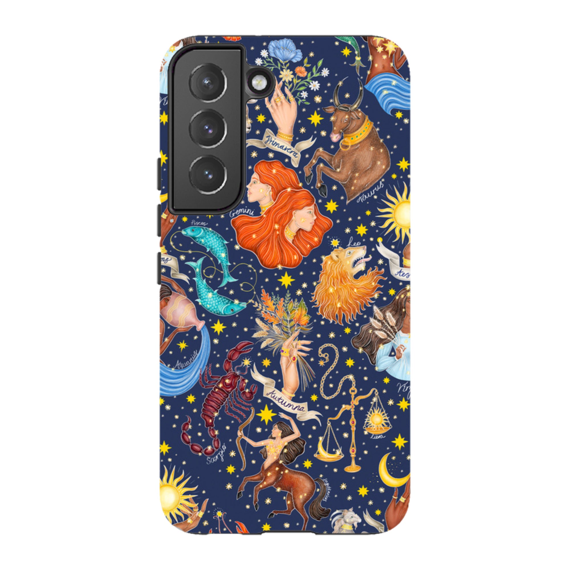 Samsung Tough Case - Zodiac Composite By Catherine Rowe