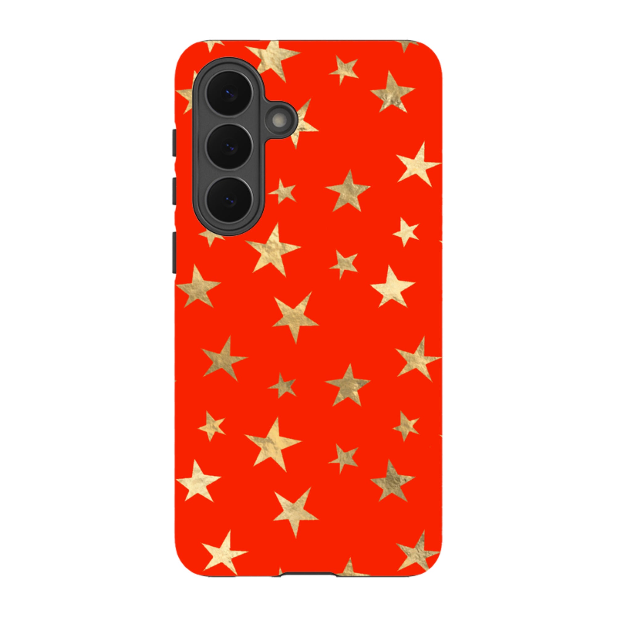 Samsung Tough Case - Red and Gold Stars
