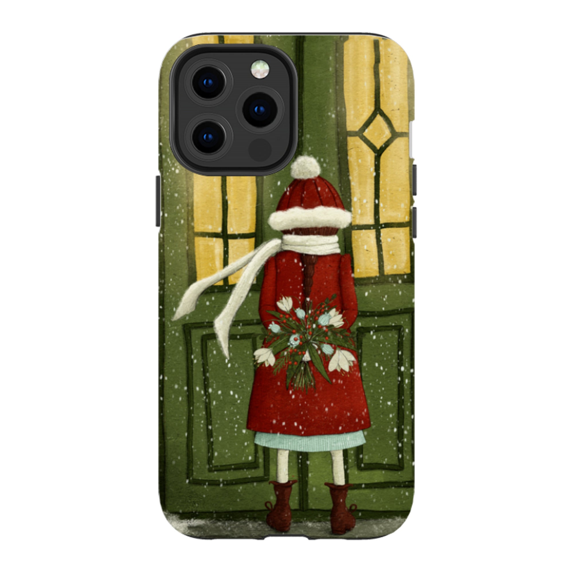 iPhone MagSafe Tough Case -  Winter Flowers By Maja Lindberg