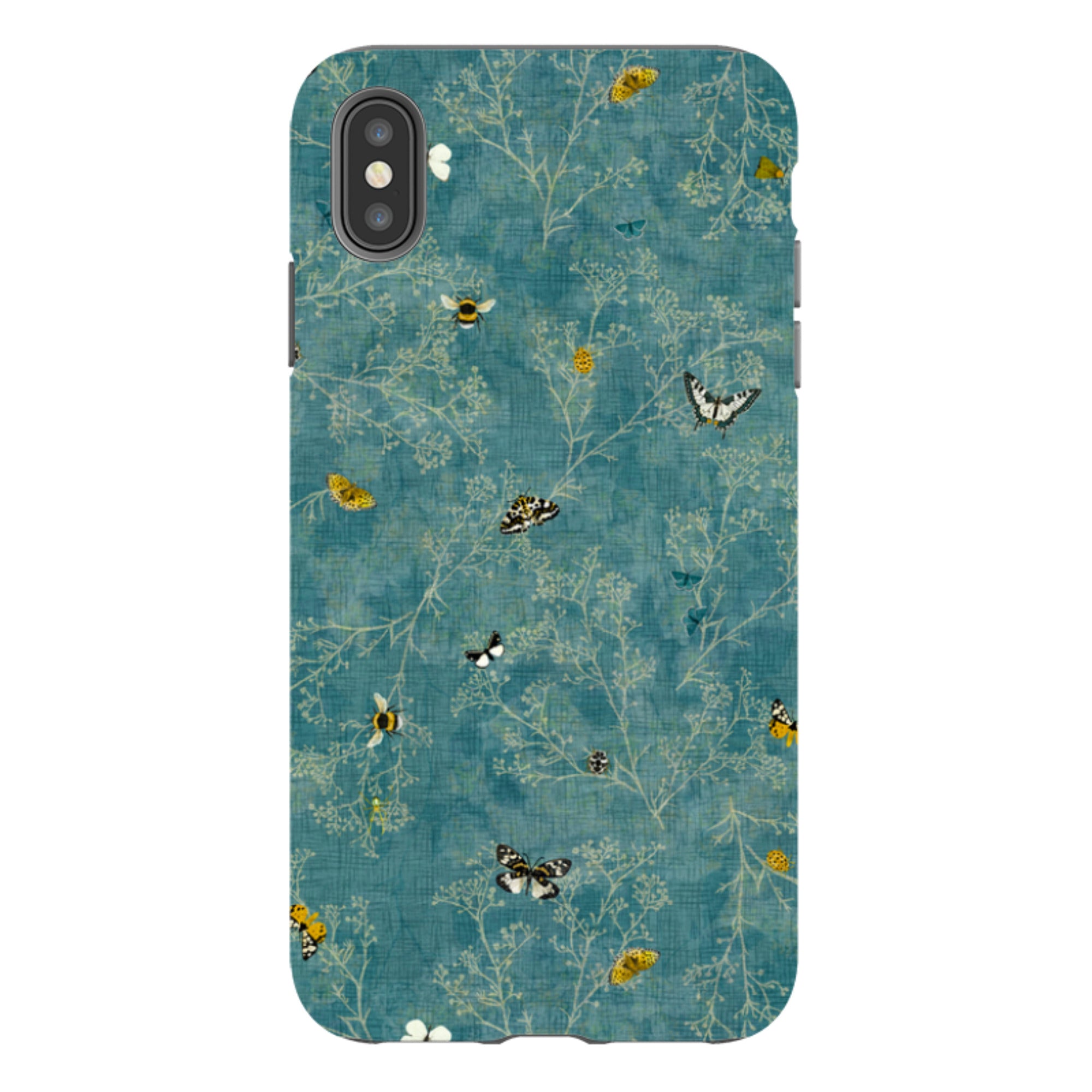 iPhone Tough Case - Chinoiserie Garden Soft Sage By Katherine Quinn