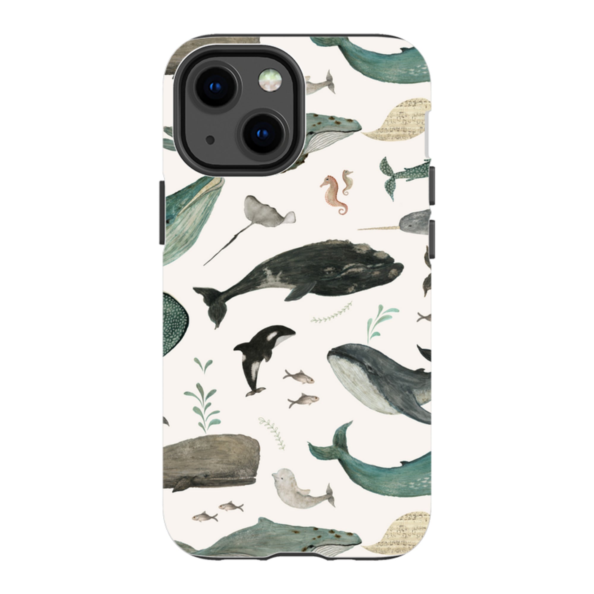 iPhone Tough Case - Whale Song By Katherine Quinn
