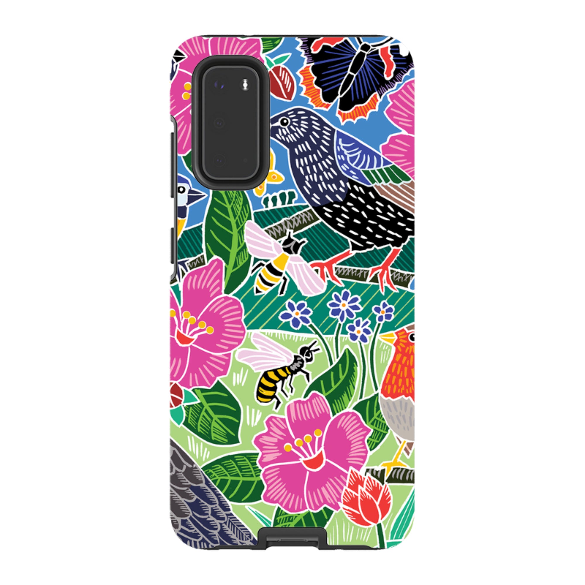 Samsung Tough Case - Garden Bird Jigsaw A By Kate Heiss