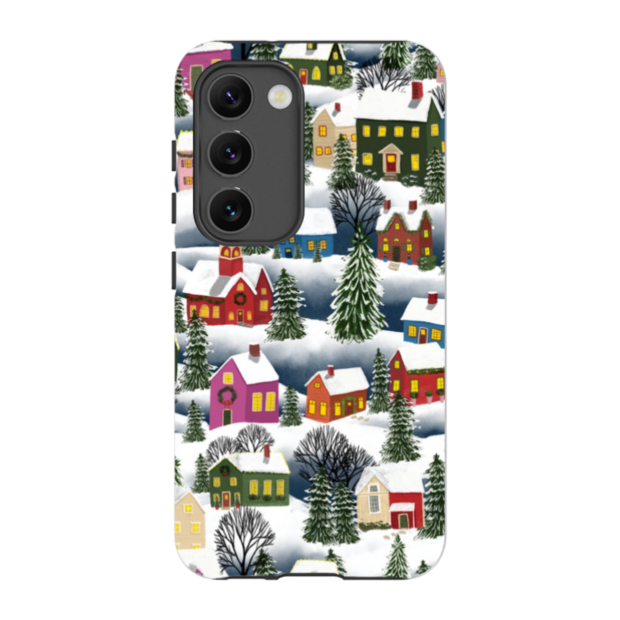Samsung Tough Case - Advent Street Town By Abby Jacobs
