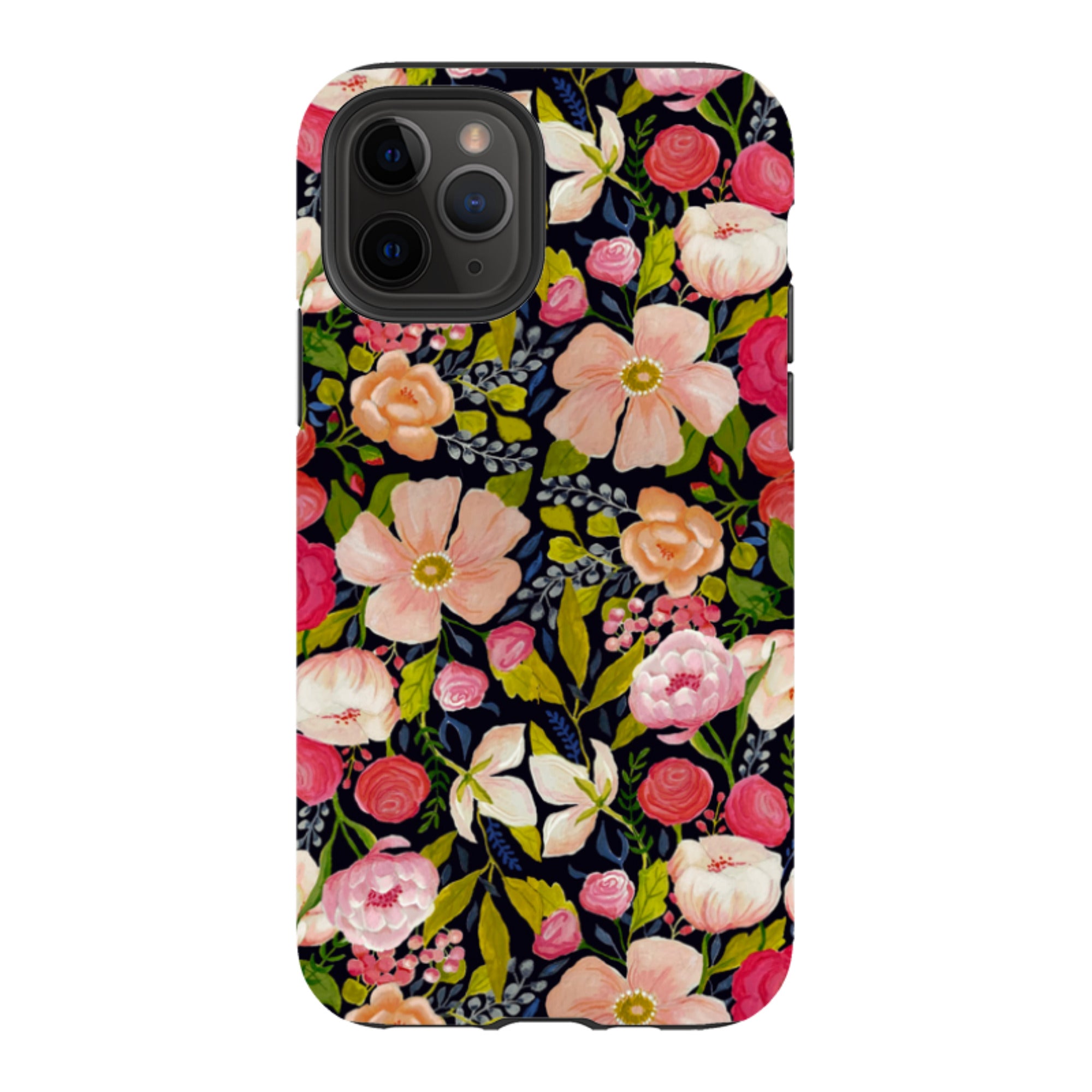 iPhone Tough Case - Vintage Roses By Bex Parkin