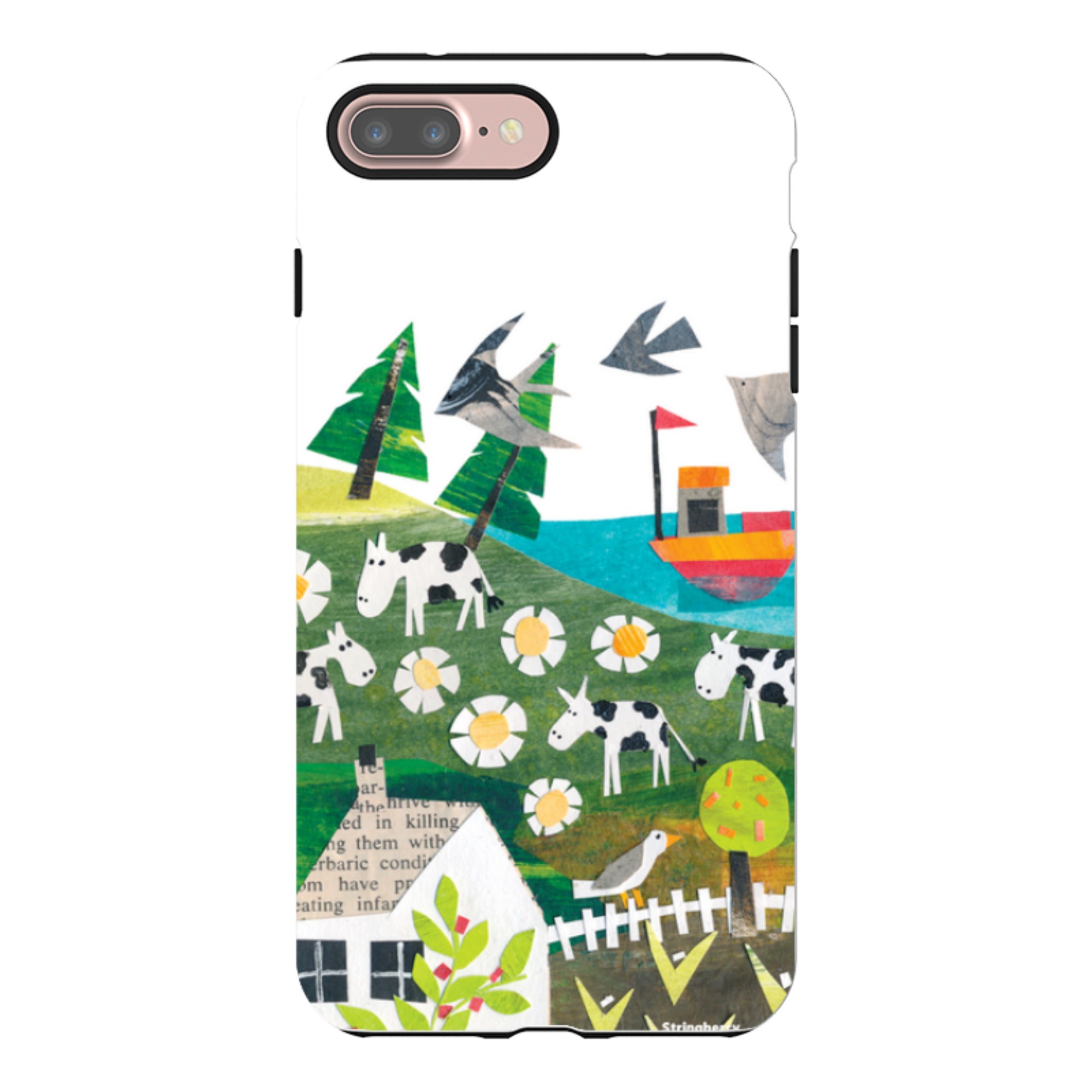 iPhone Tough Case - Countryscape VII By Tracey English