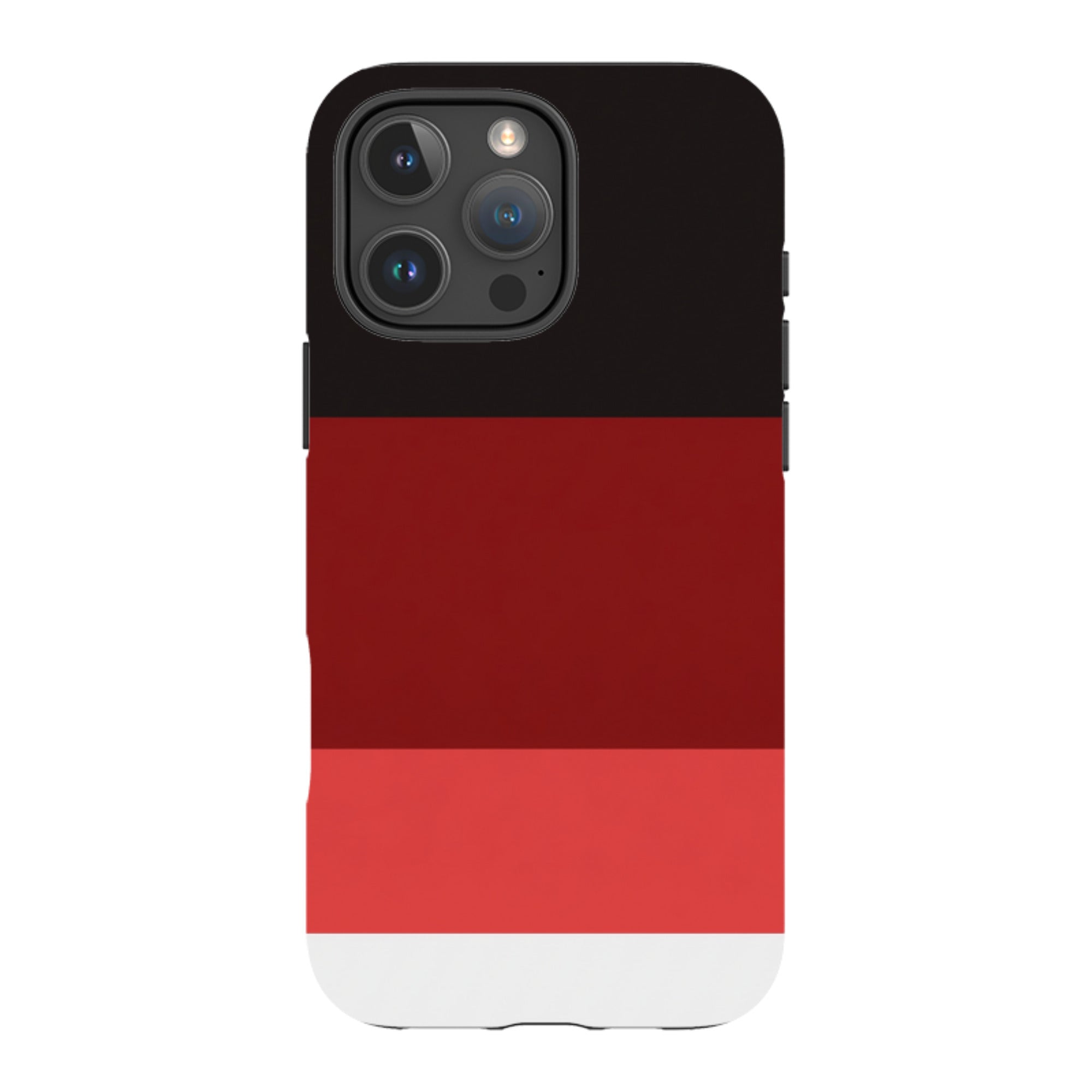 iPhone MagSafe Tough Case - Crimson and Black Gradient