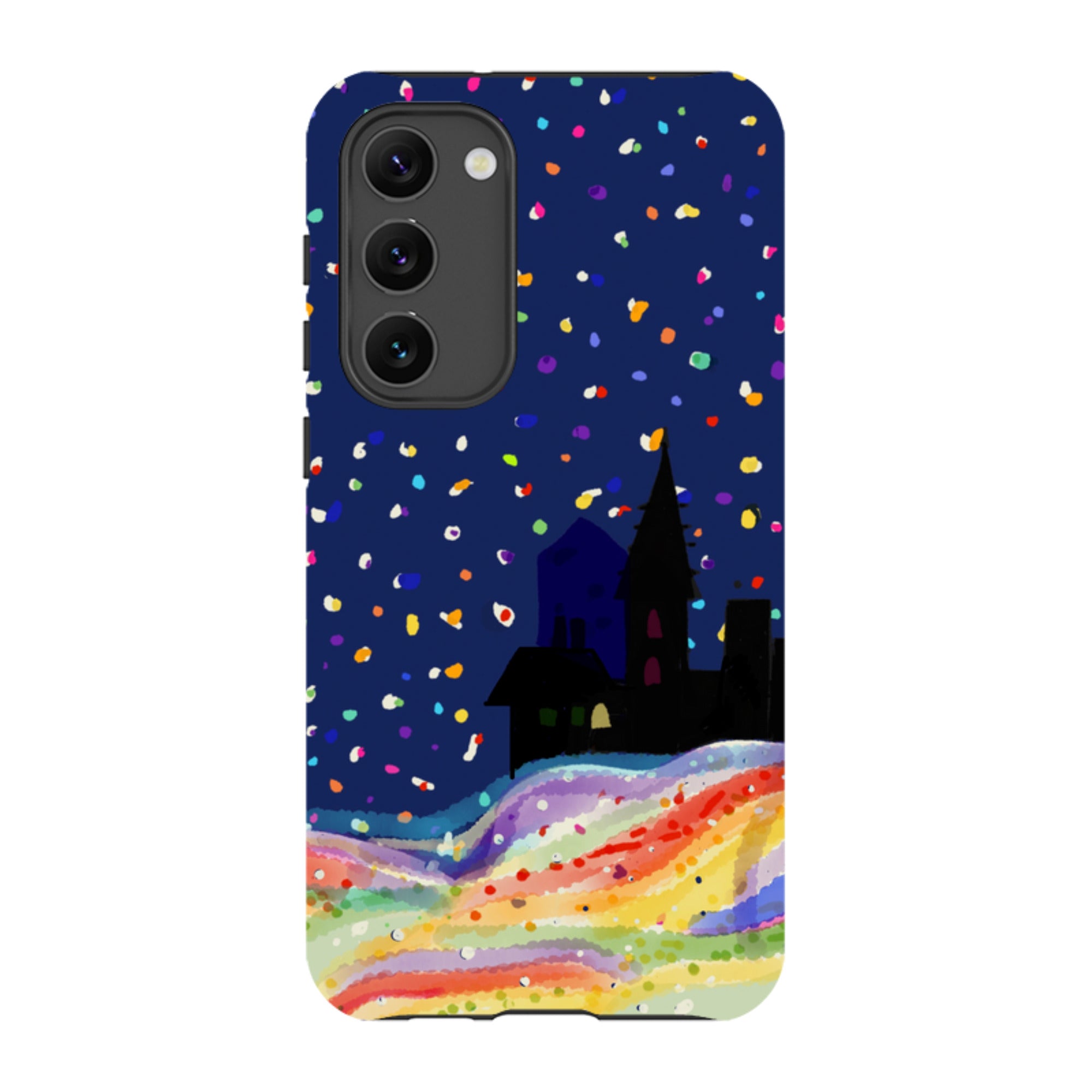 Samsung Tough Case - Rainbow Snow By Sarah Campbell