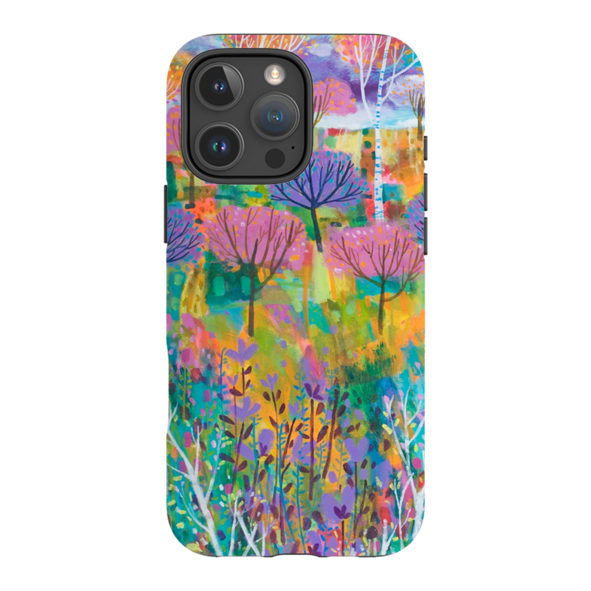 iPhone Tough Case - Trees By Claire West