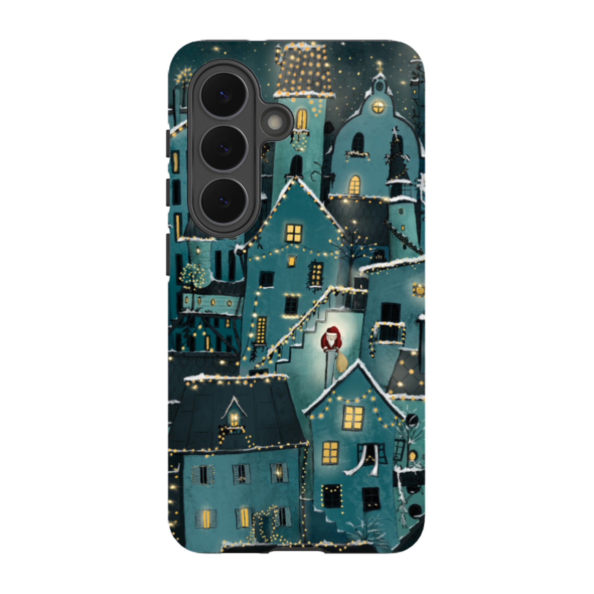 Samsung Tough Case - Citywinkles Blue By Maja Lindberg