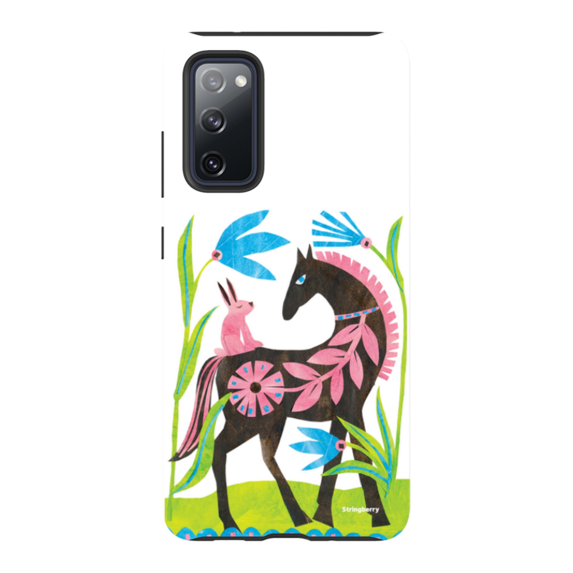 Samsung Tough Case - Folk Horse And Bunny By Tracey English