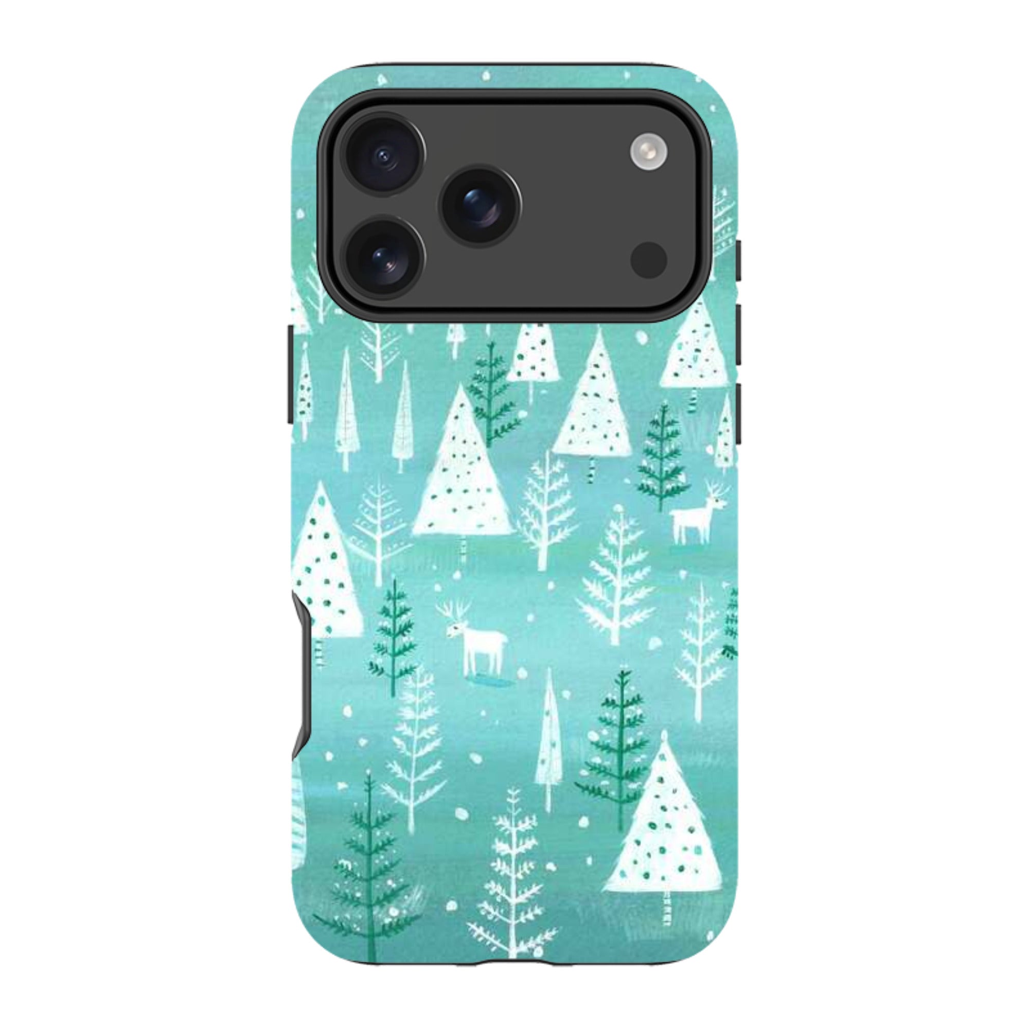 iPhone MagSafe Tough Case - Teal Tundra By Mary Stubberfield