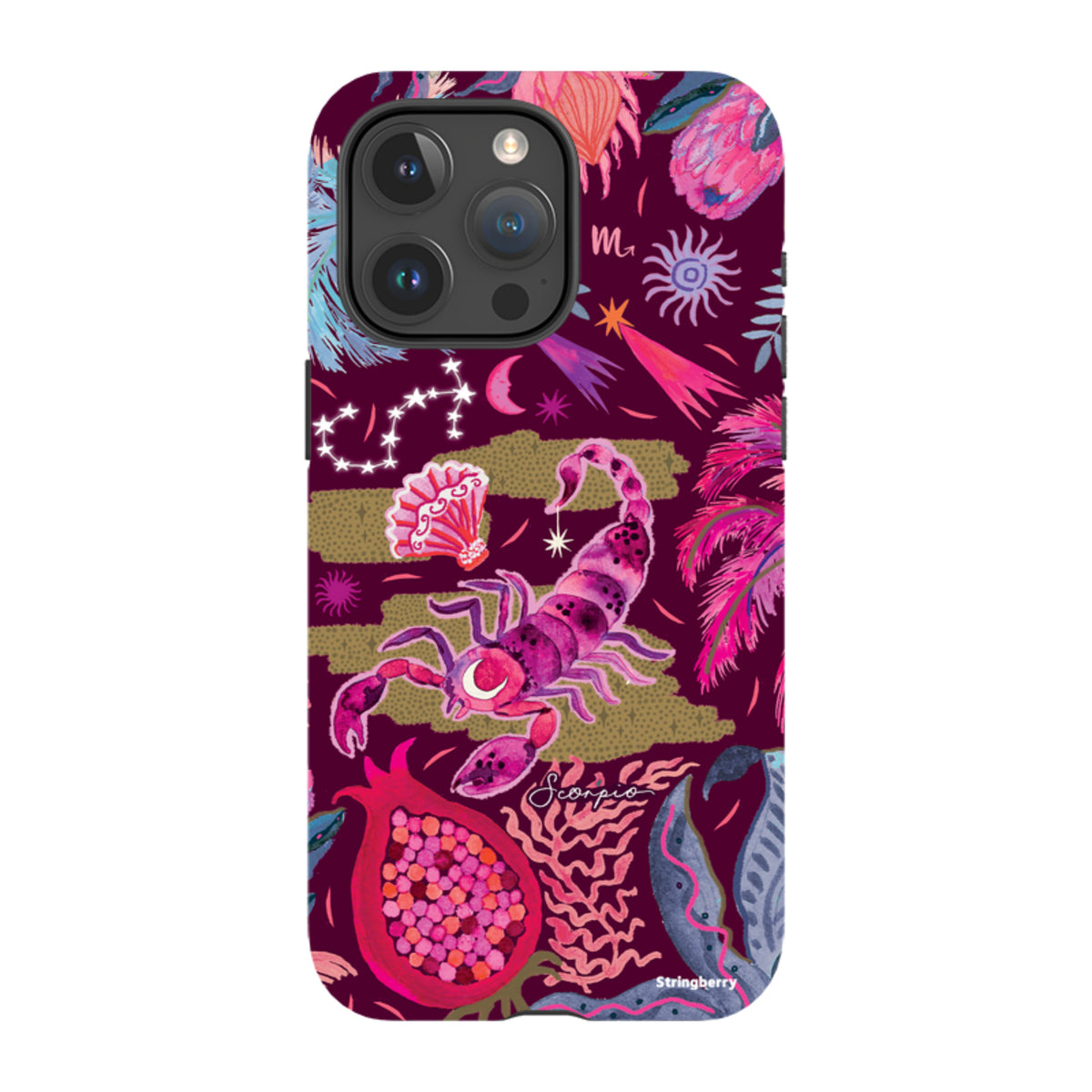 iPhone Tough Case - Scorpio By Emma Frances Grant