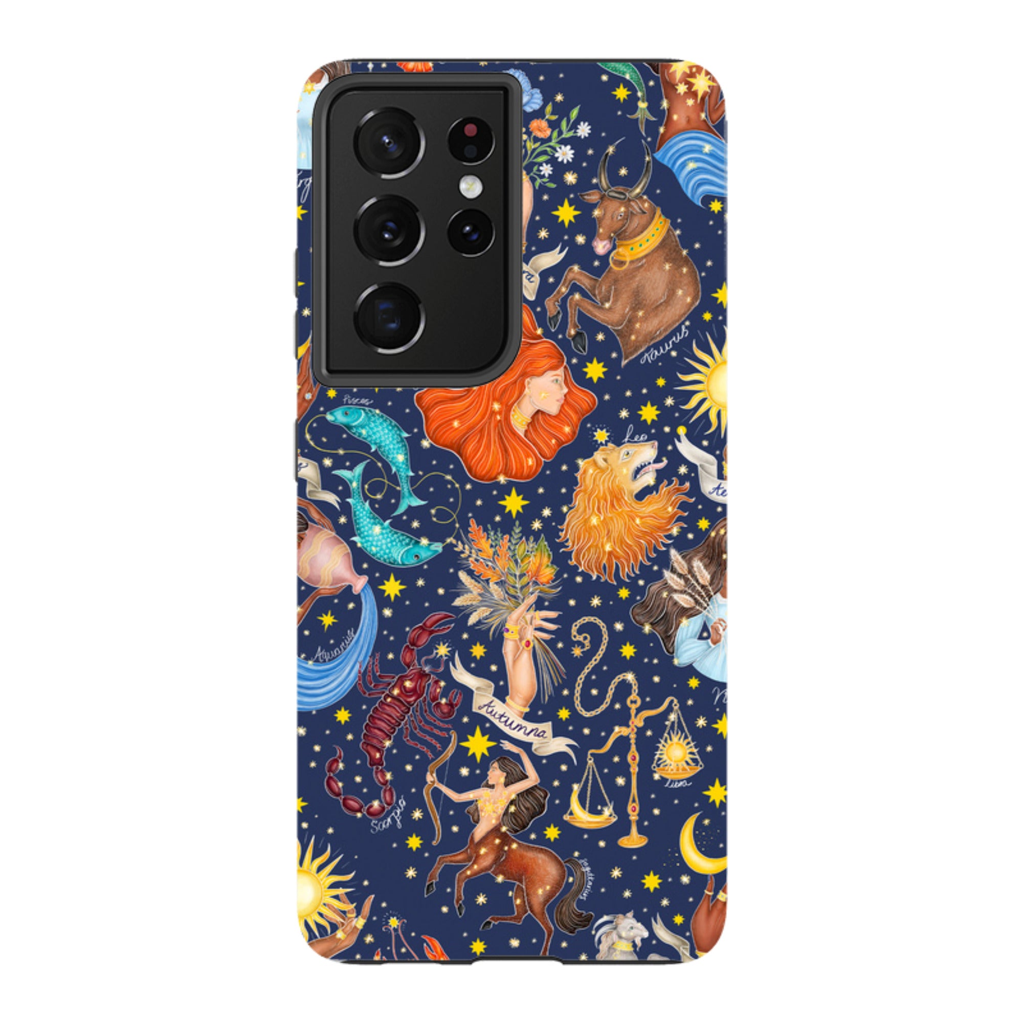 Samsung Tough Case - Zodiac Composite By Catherine Rowe