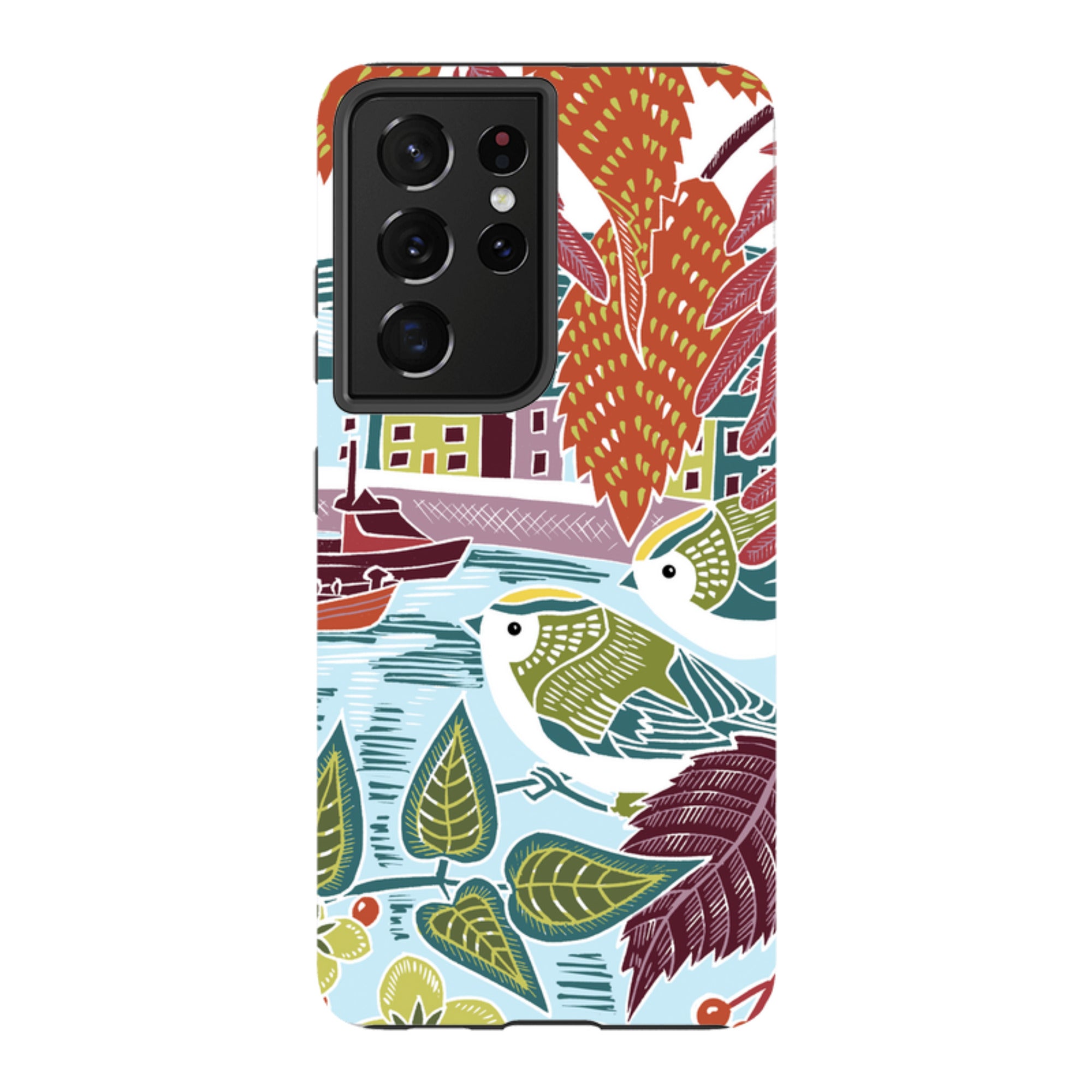Samsung Tough  Case - Goldcrests Harbour By Kate heiss