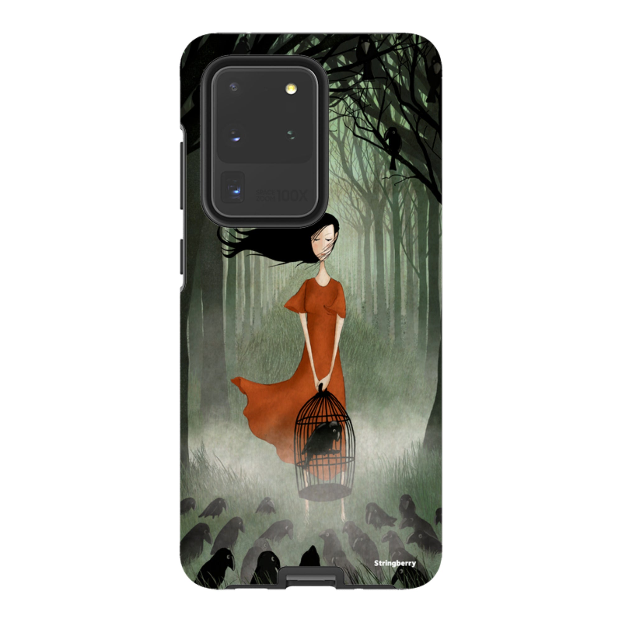 Samsung Tough Case - The Raven Girl By Maja Lindberg
