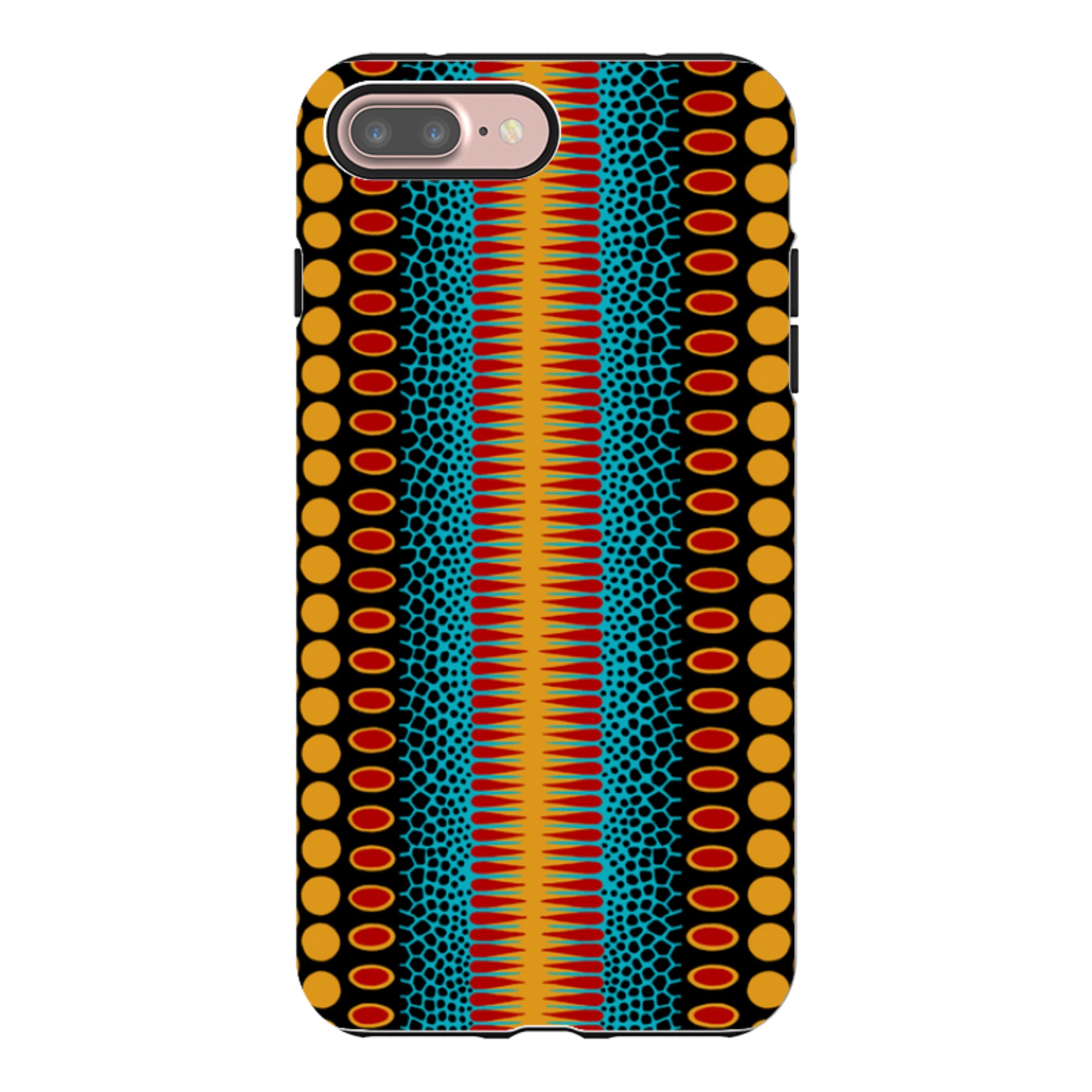 iPhone Tough Case - Tropical  Spot Vertical By Cressida Bell
