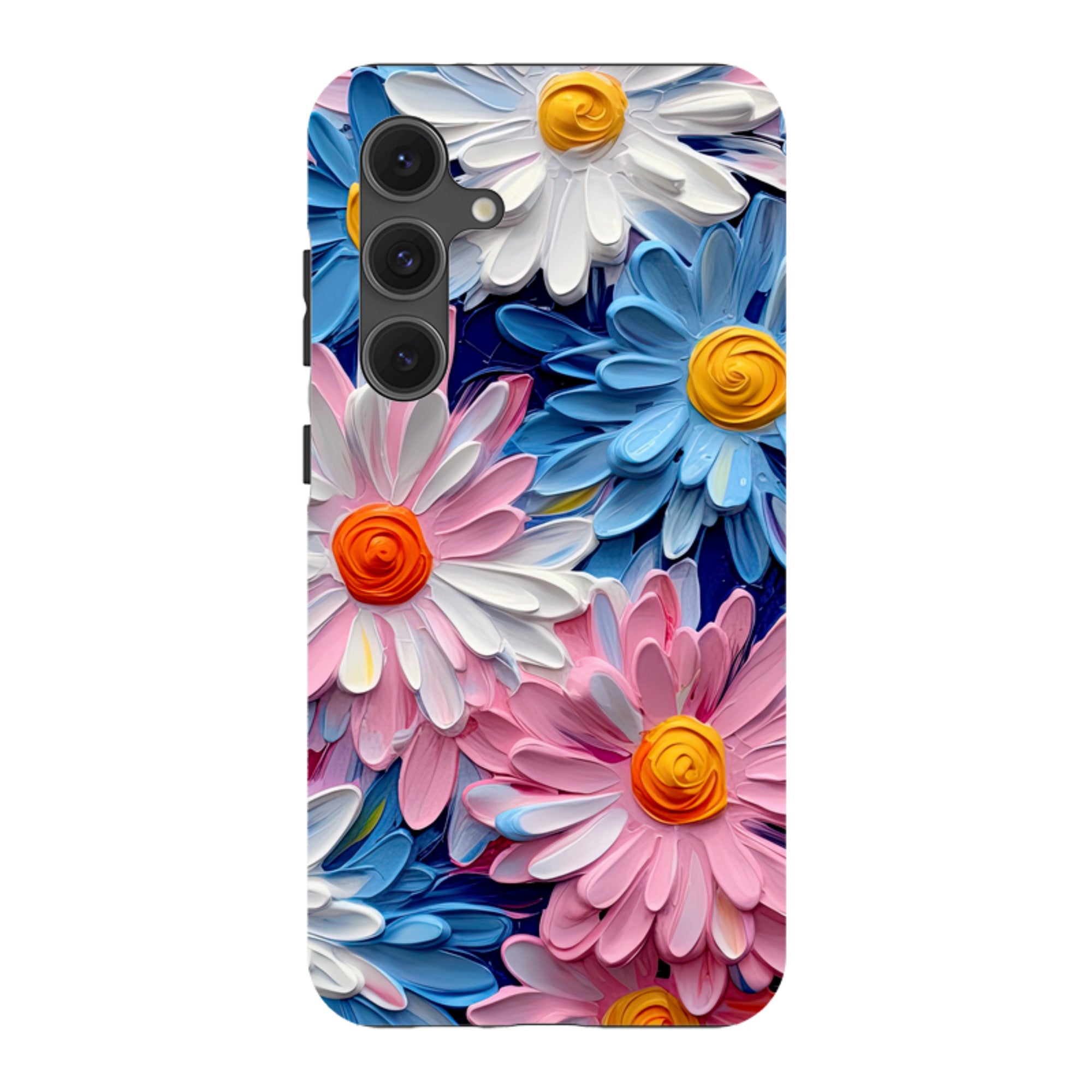 Samsung Tough Case - Pink Daisies