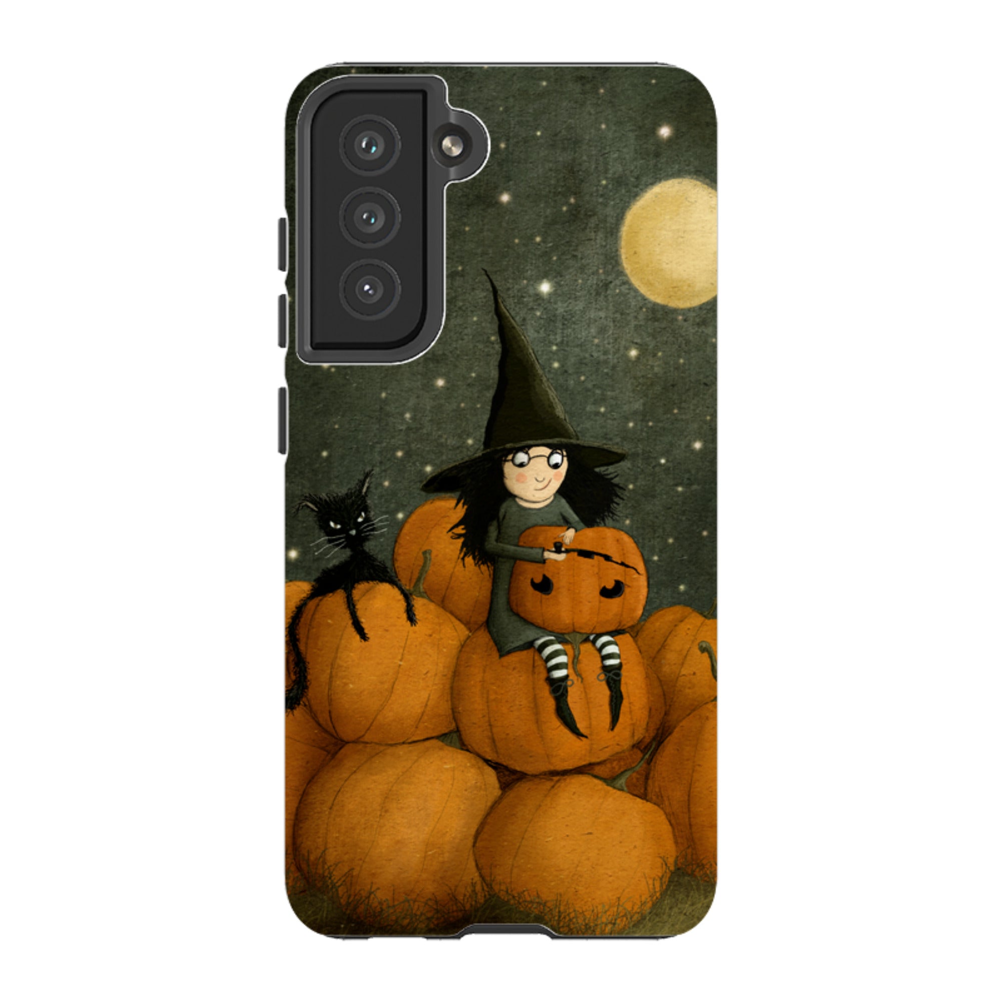 Samsung Tough Case - Pumpkin Witch By Maja Lindberg