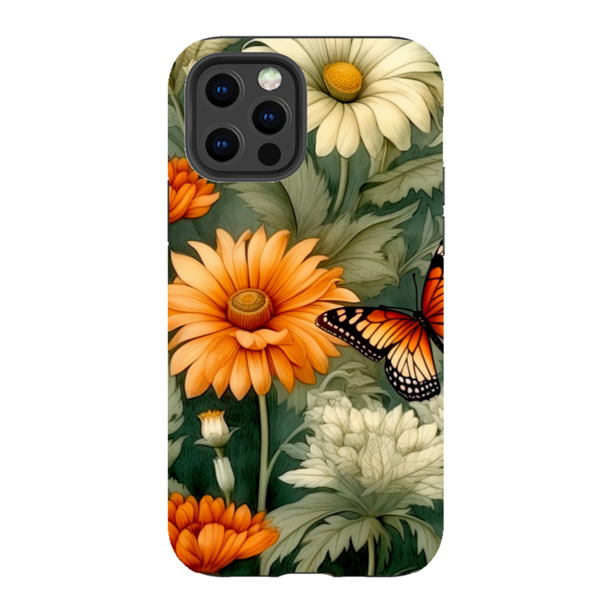 iPhone Case - Butterfly Daisies IV