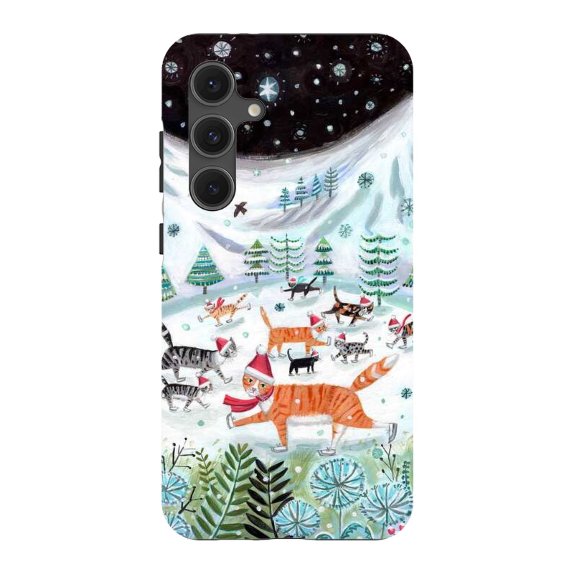 Samsung Tough Case - Cats On Ice By Mary Stubberfield