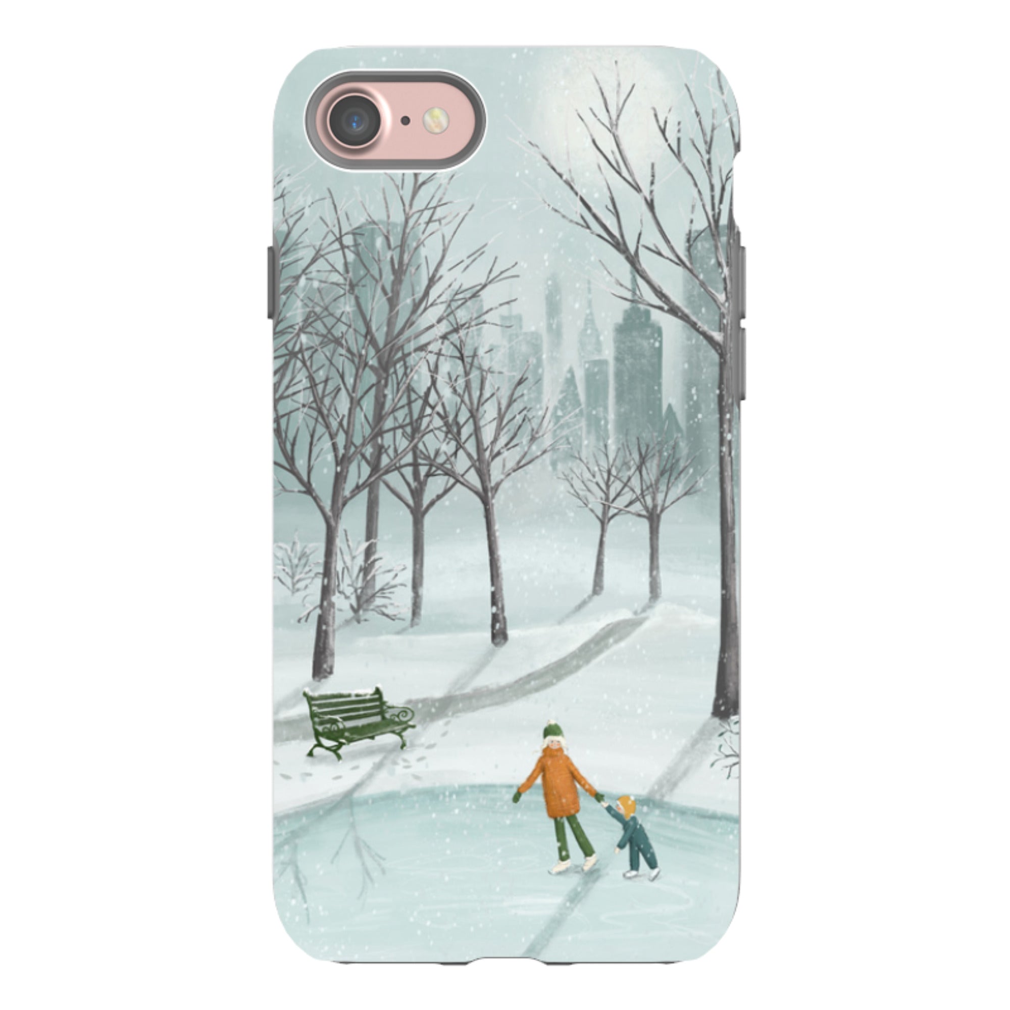 iPhone Tough Case - Winter By Maja Lindberg