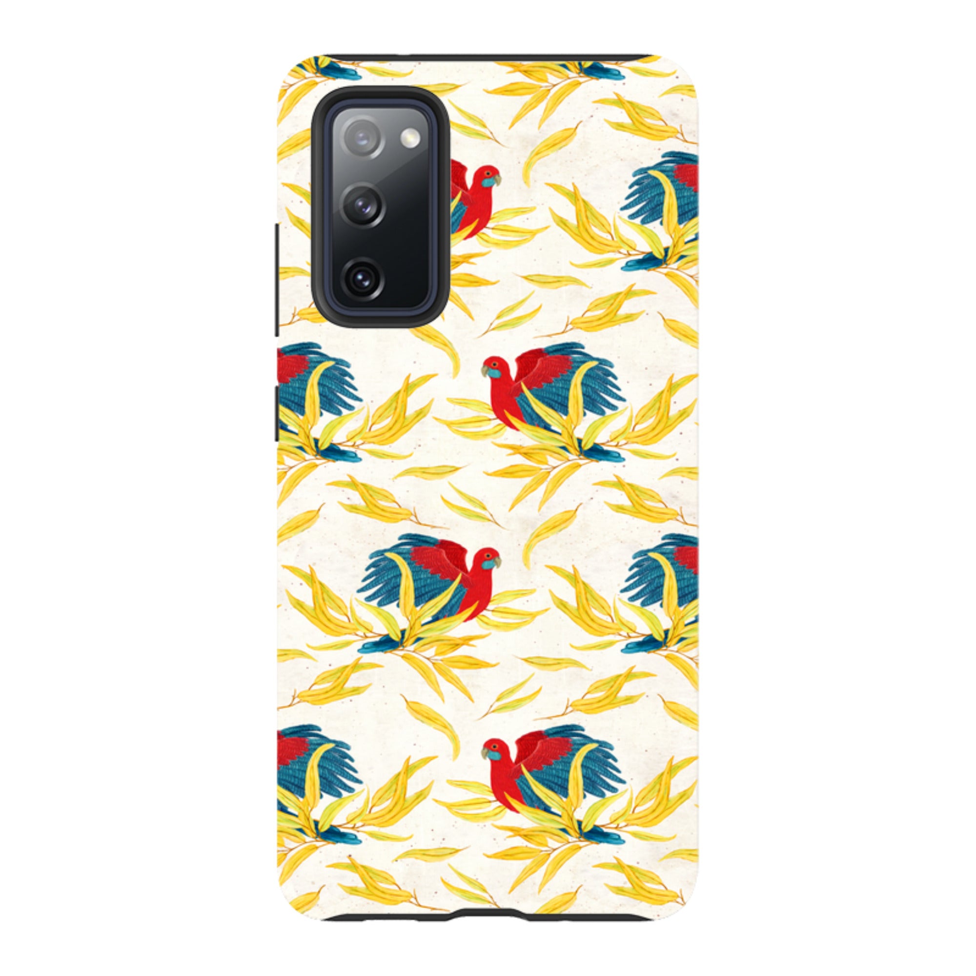Samsung Tough Case - Crimson Rosella By Katherine Quinn