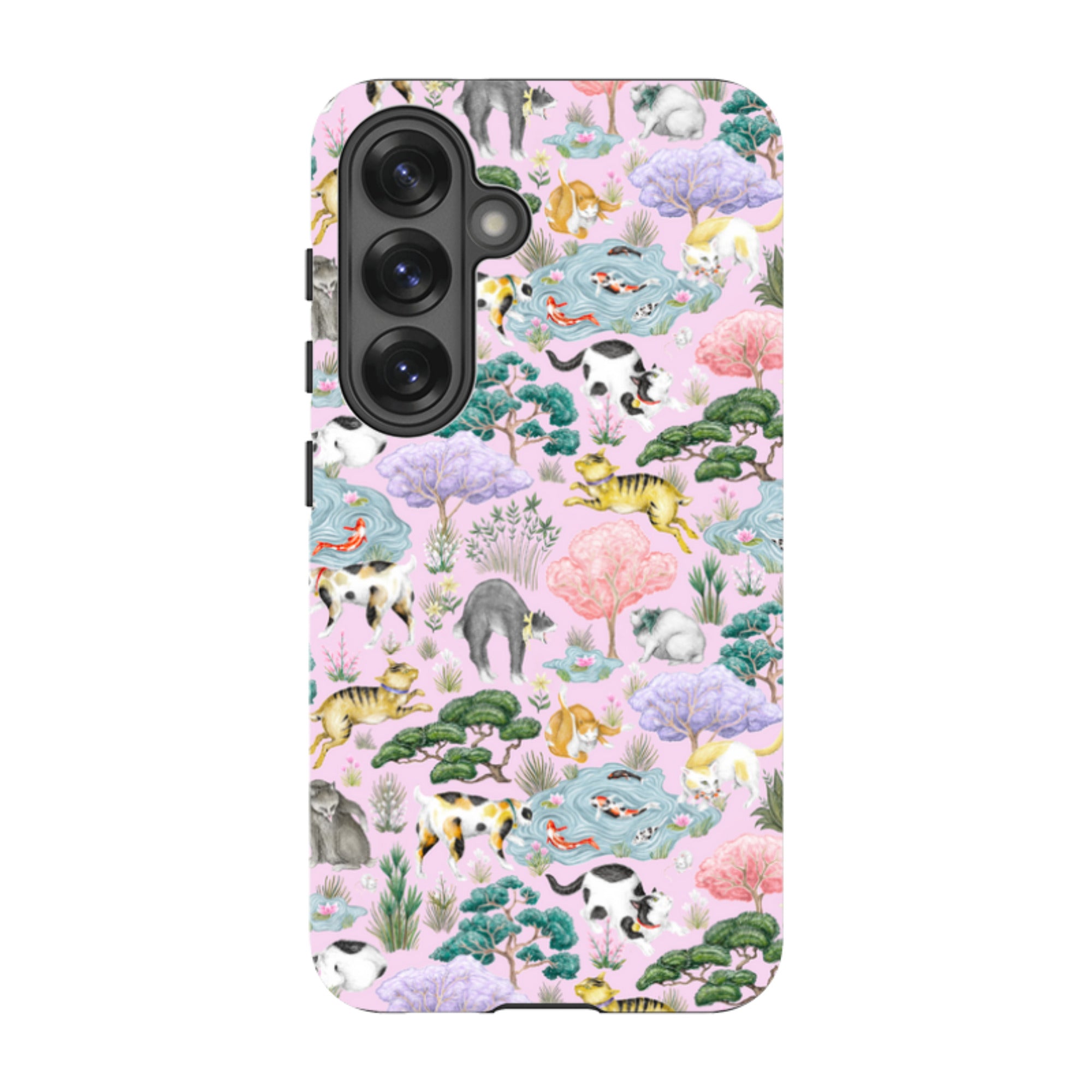 Samsung Tough  Case - Cat Garden By Catherine Rowe