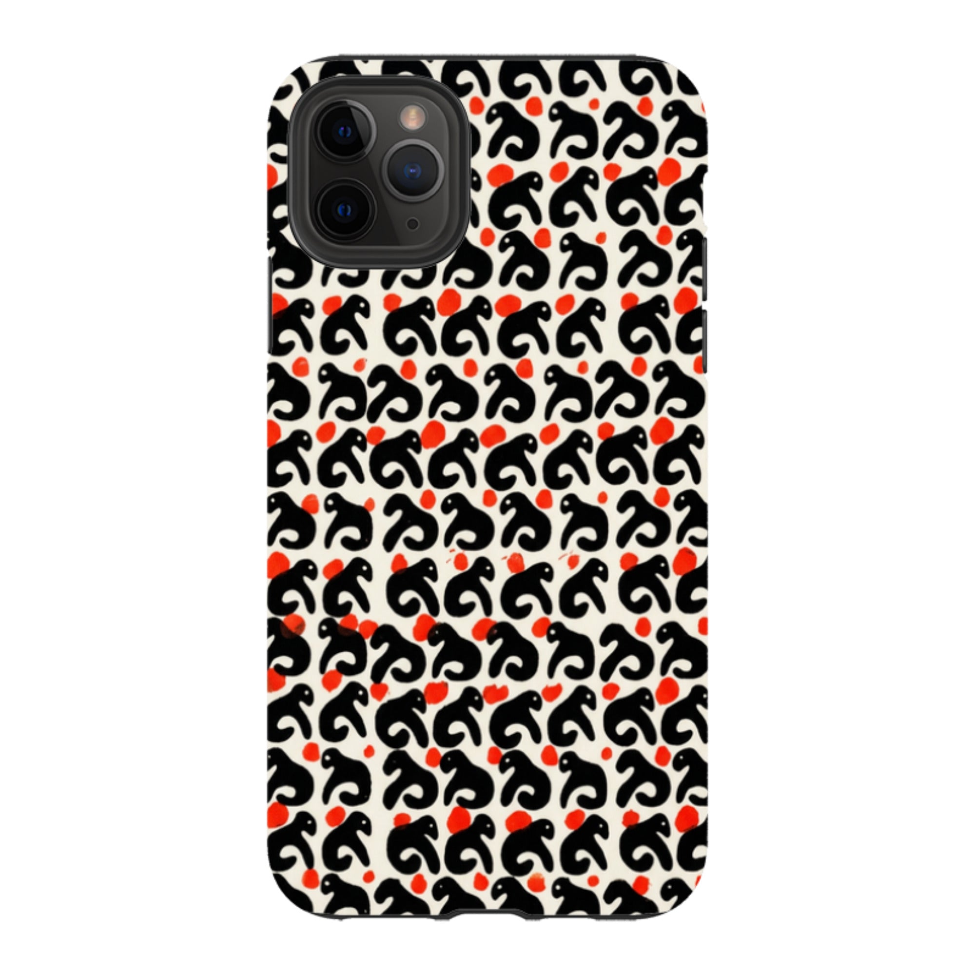 iPhone Tough Case - Abstract Cutouts
