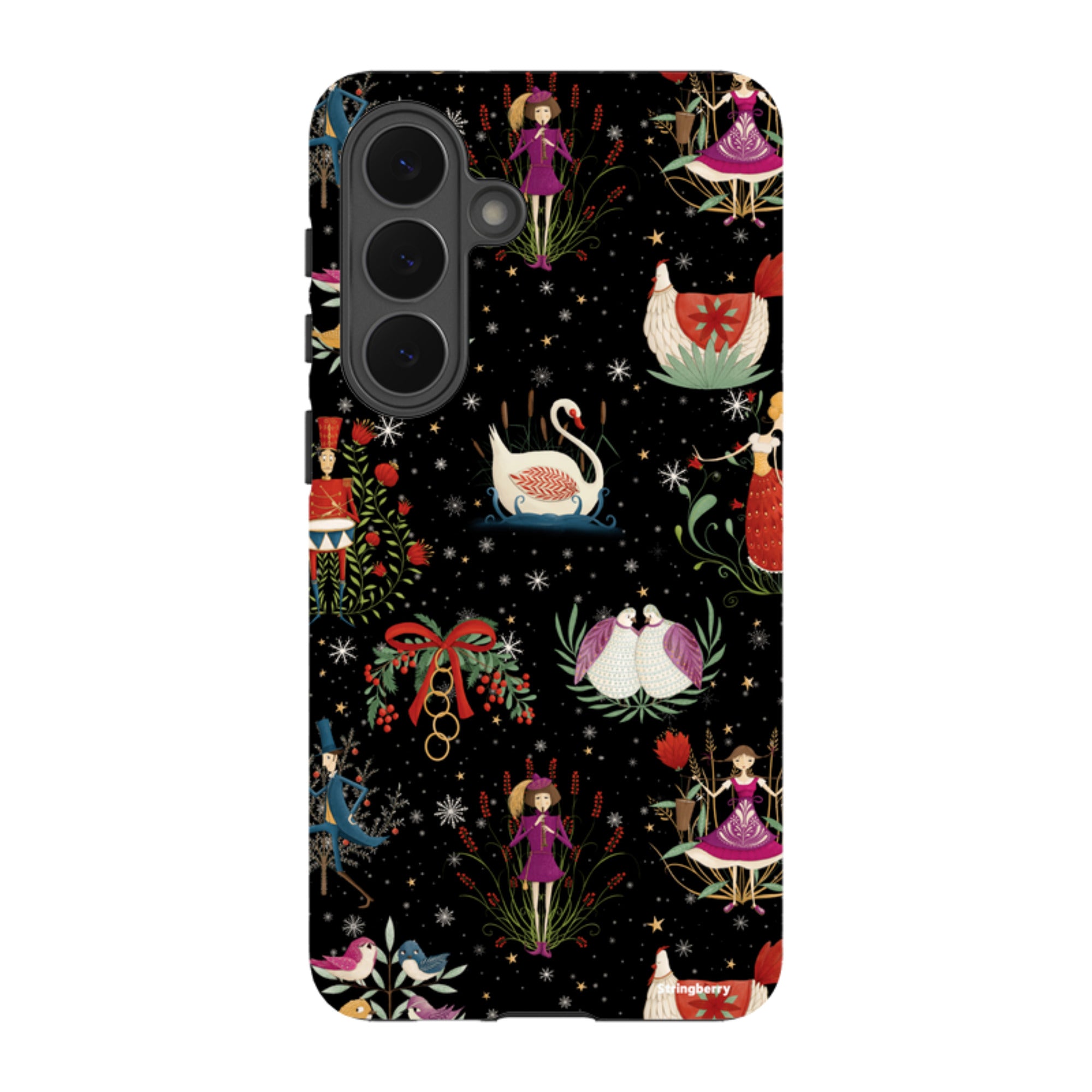 Samsung Tough Case - Twelve Days Black By Maja Lindberg