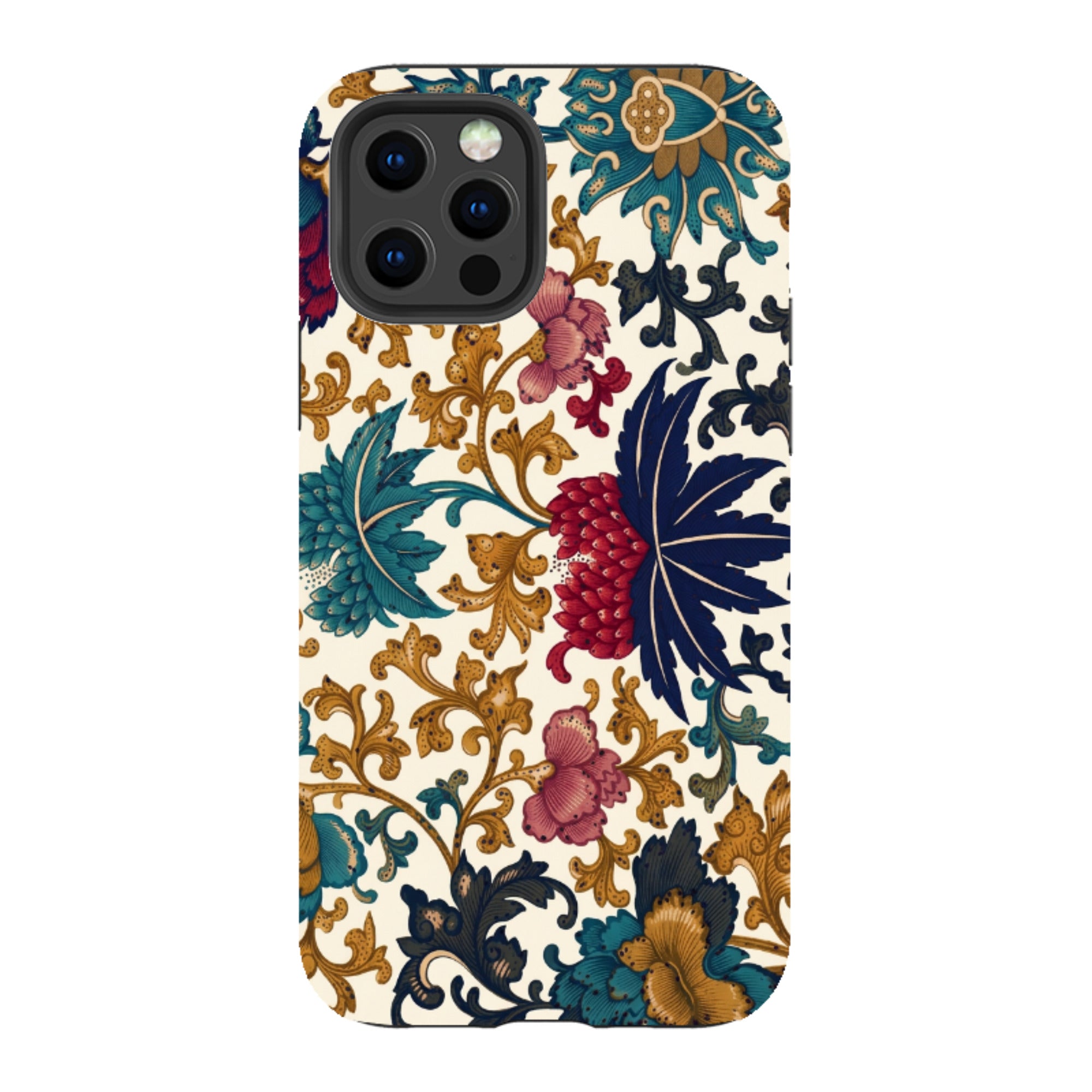 iPhone Tough Case - Vintage Damask Floral