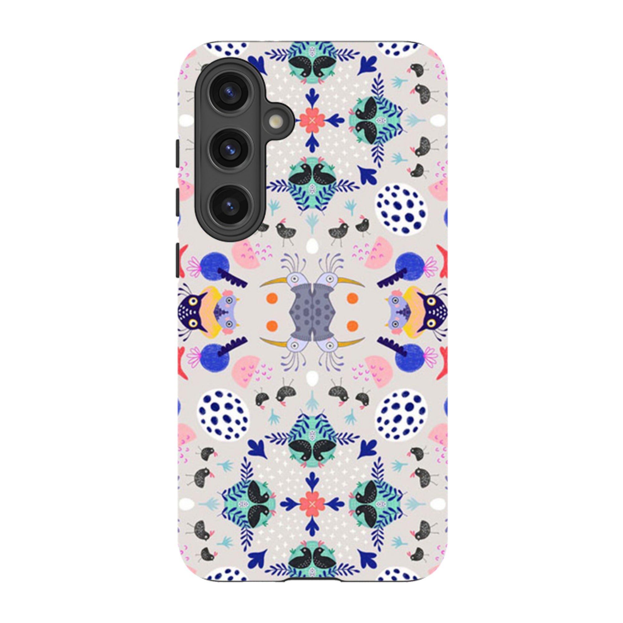 Samsung Tough Case - Crazybird Pattern By Mia Underwood