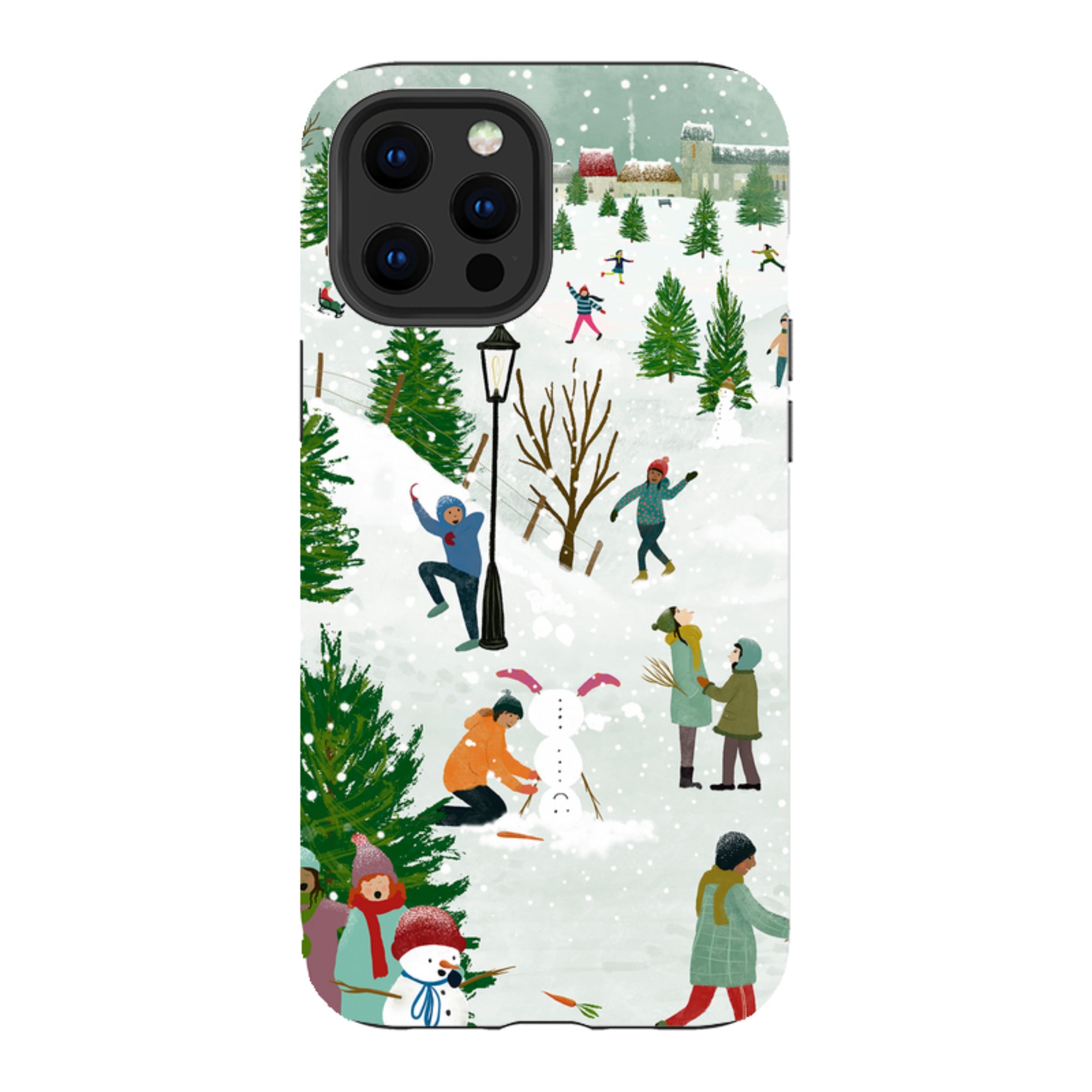 iPhone Tough Case - Let It Snow By Katherine Quinn